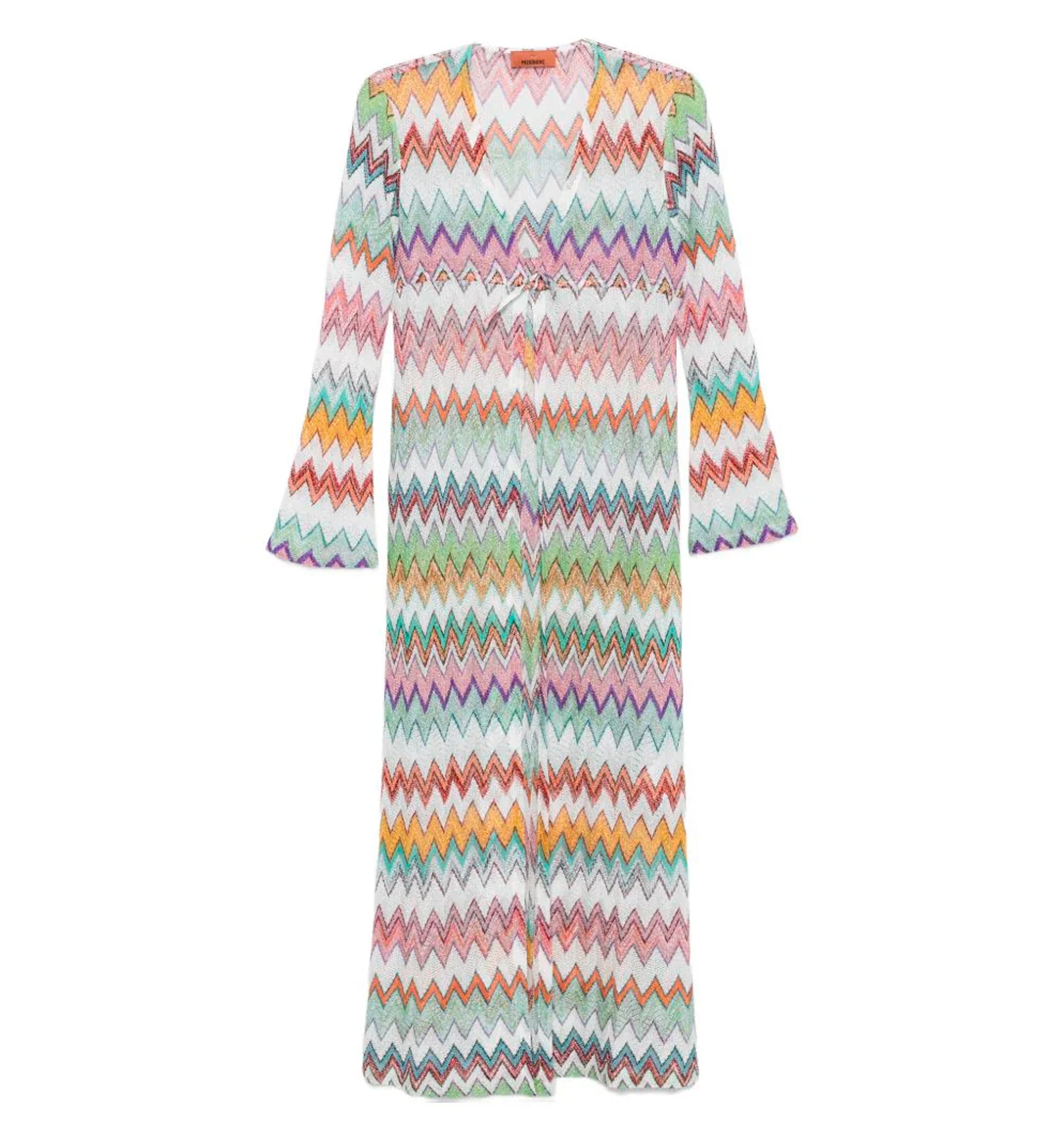 Zig Zag Long Cover Up