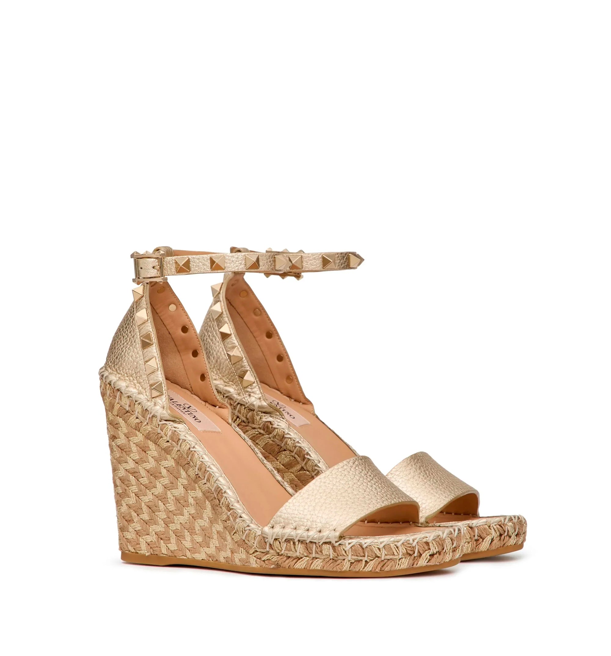 Rockstud Wedge Espadrilles