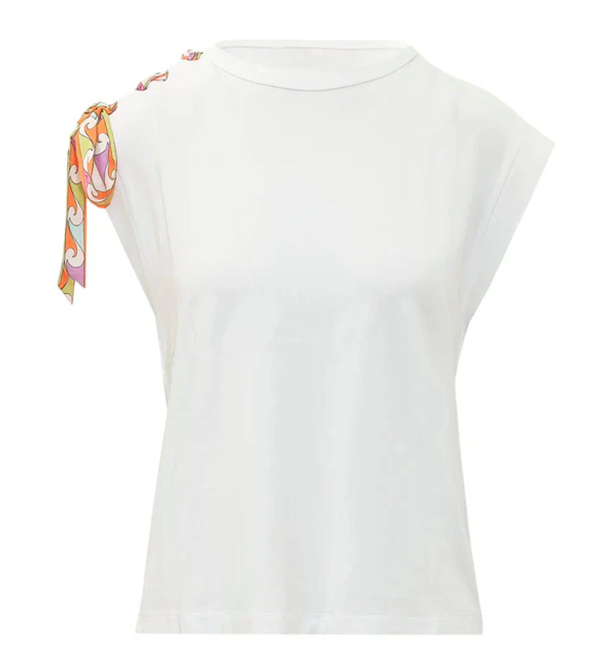 Crew-neck T-shirt with printed detail