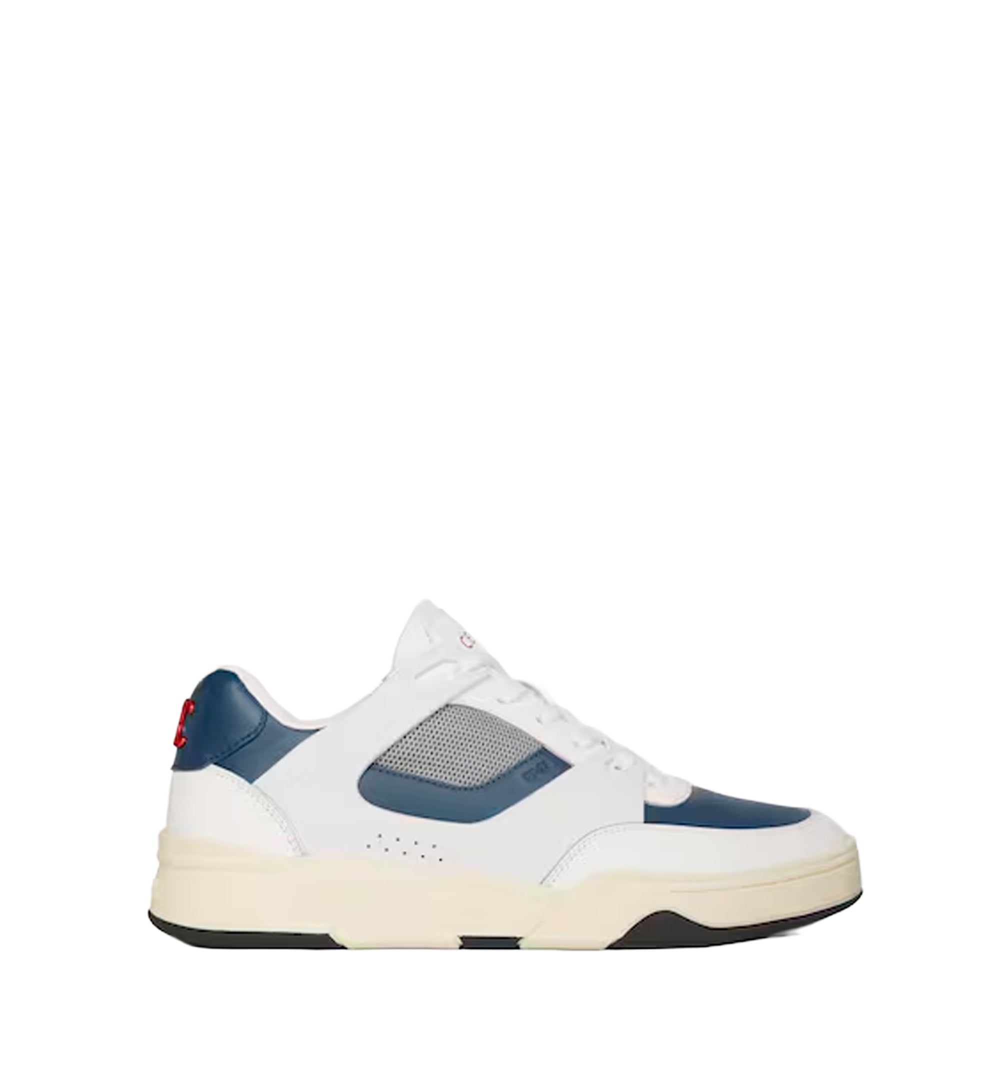 Ct-09 Trainer Sneaker In Calfskin And Mesh