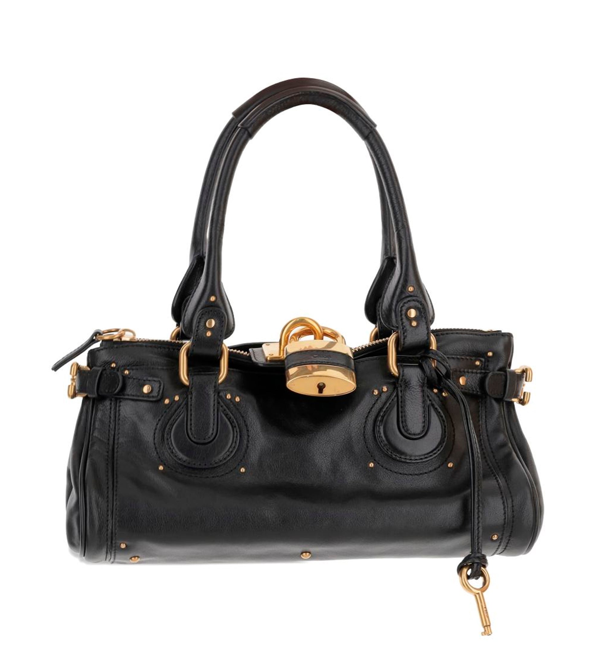 Paddington bag in grained leather