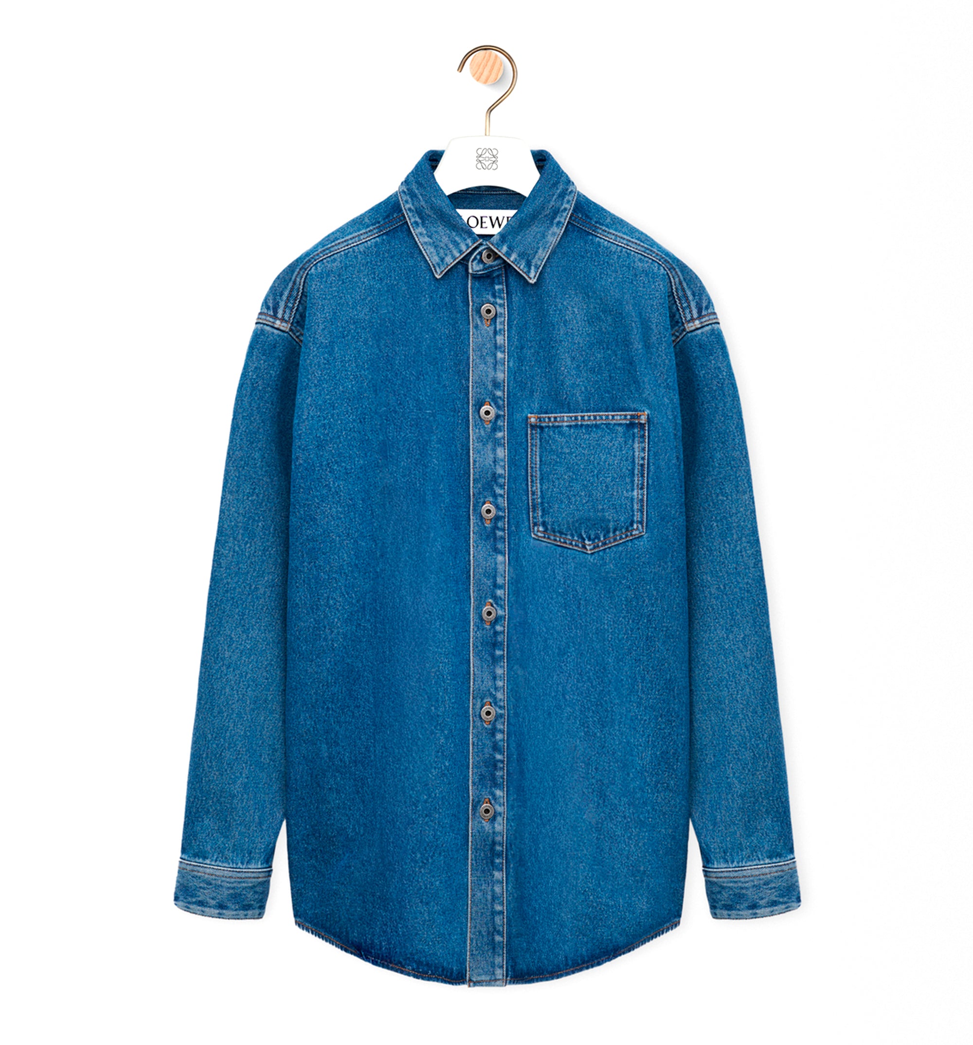 Anagram Overshirt In Denim