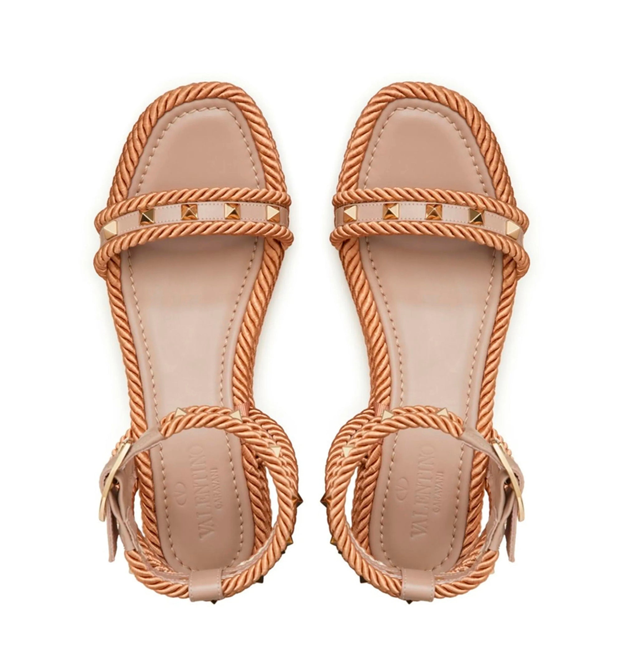 Rockstud Flatform Sandals