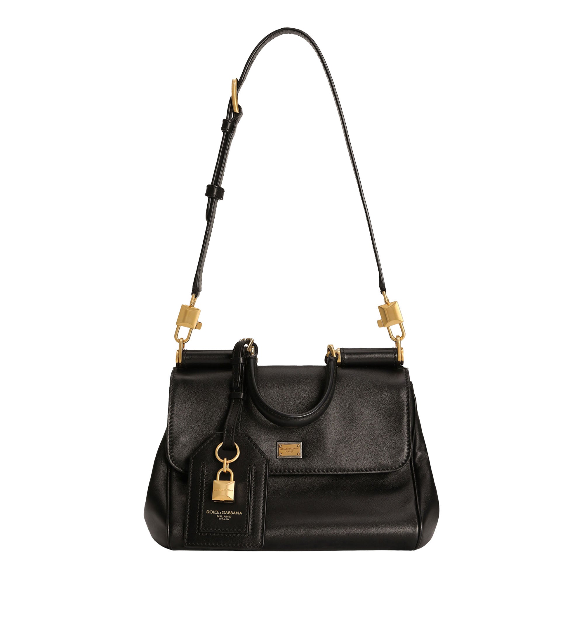 Small My Sicily Handbag In Plongé Calfskin
