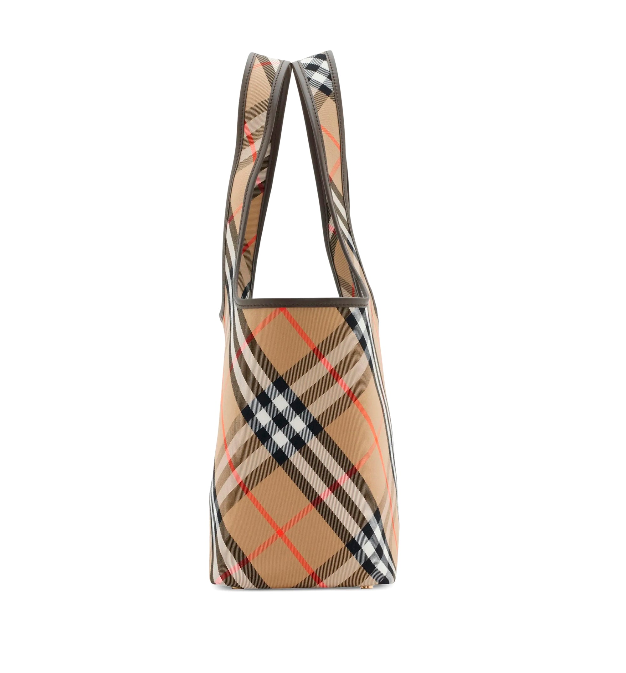 Small Check Tote Bag