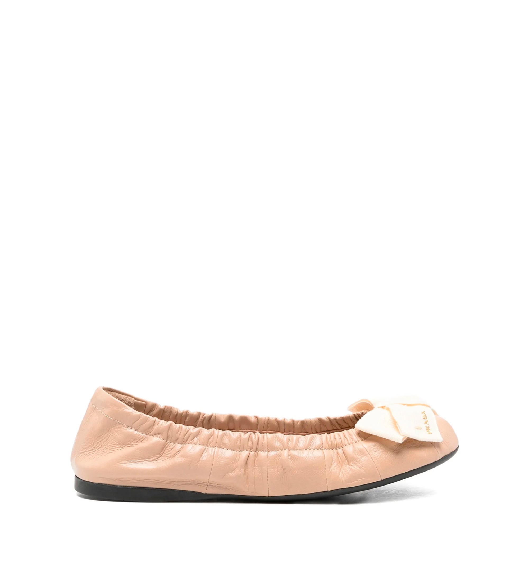 Bow-detail ballet flats