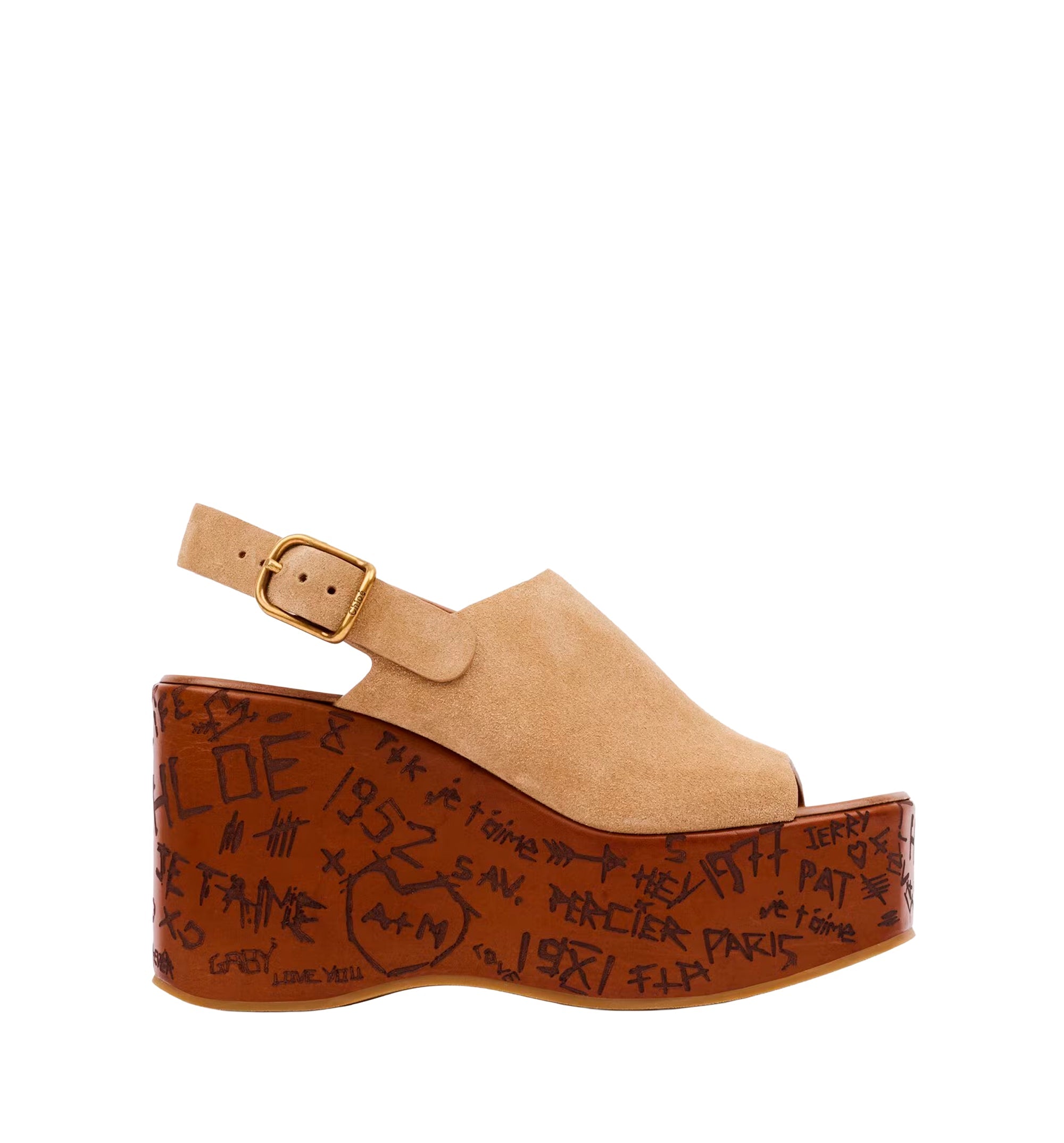 Maxime wedge sandal