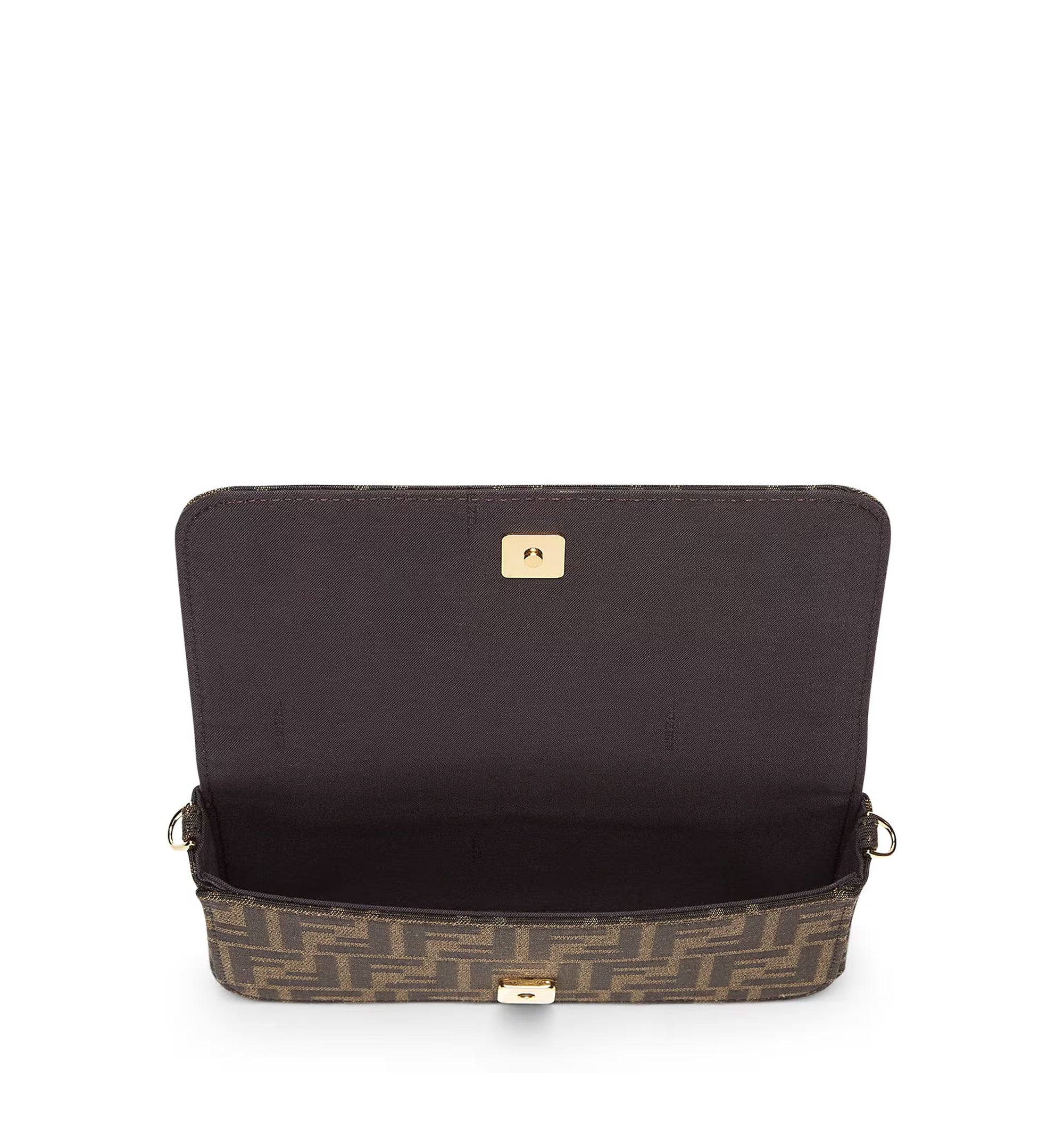 Wallet on Chain FF fabric crossbody bag