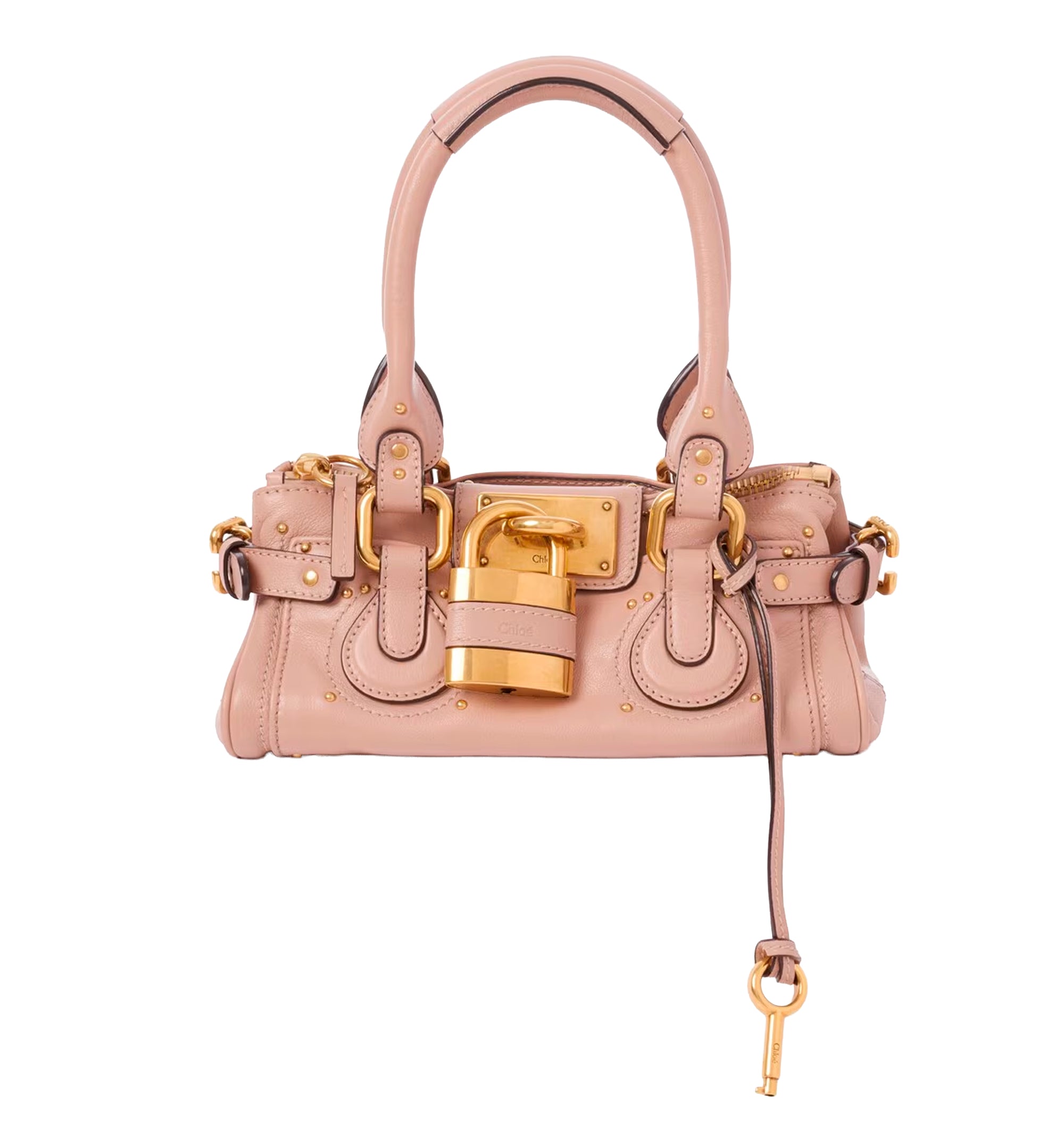 Small Paddington bag in grained leather