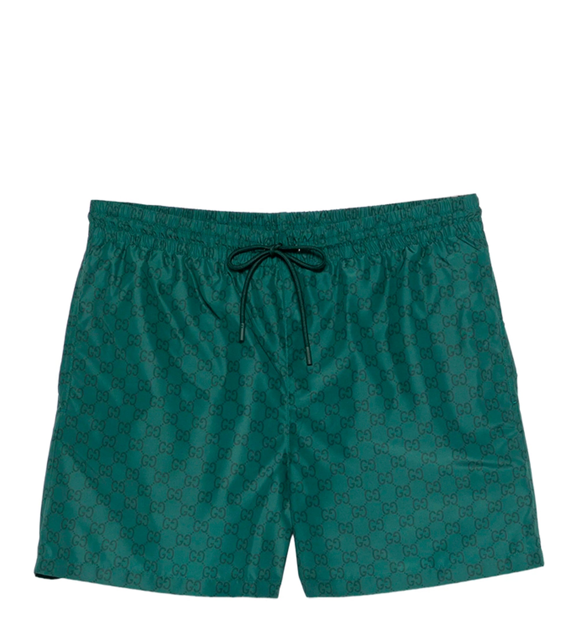 GG Pattern Beach Shorts