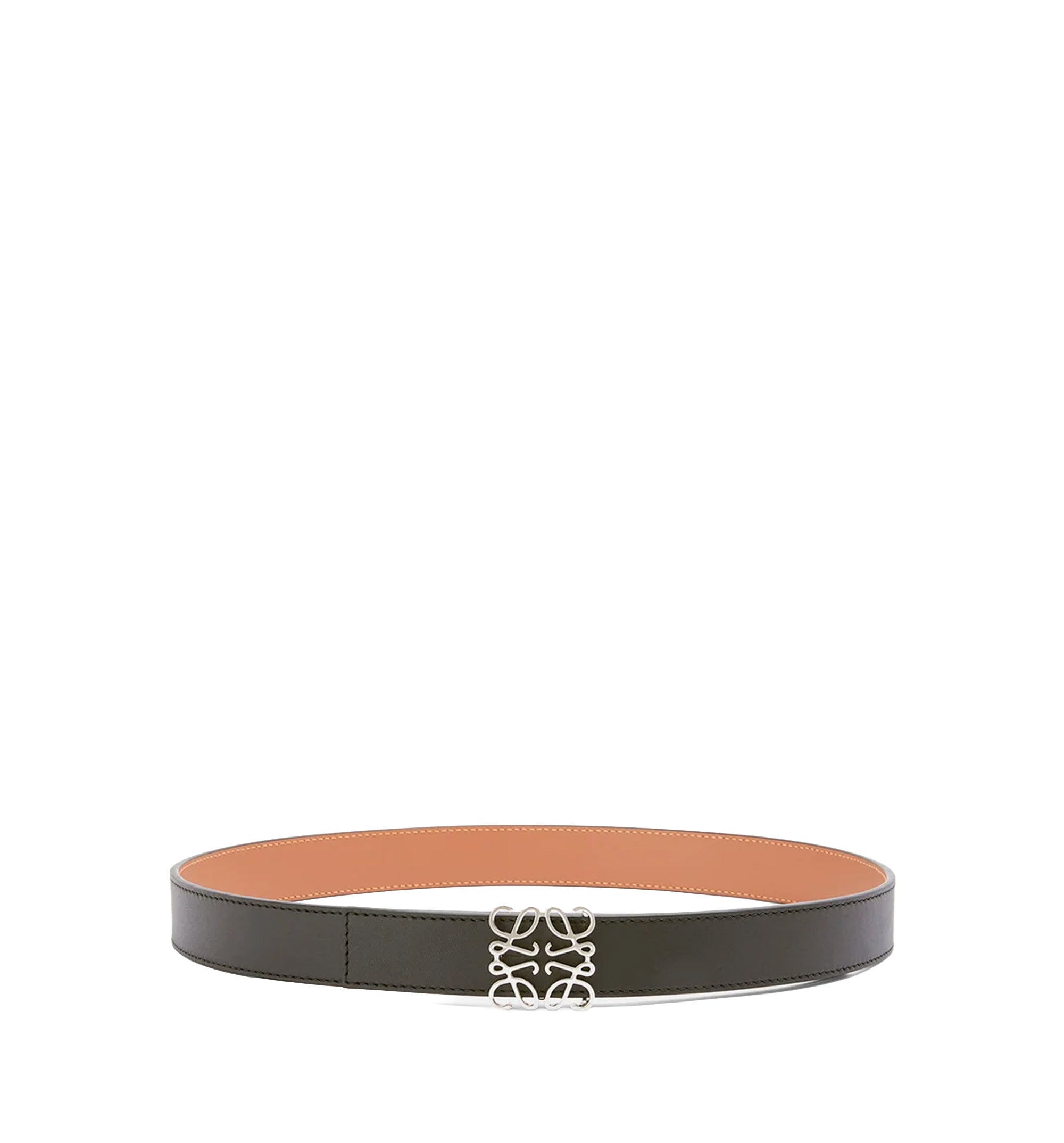 Reversible Anagram Belt in Smooth Calfskin