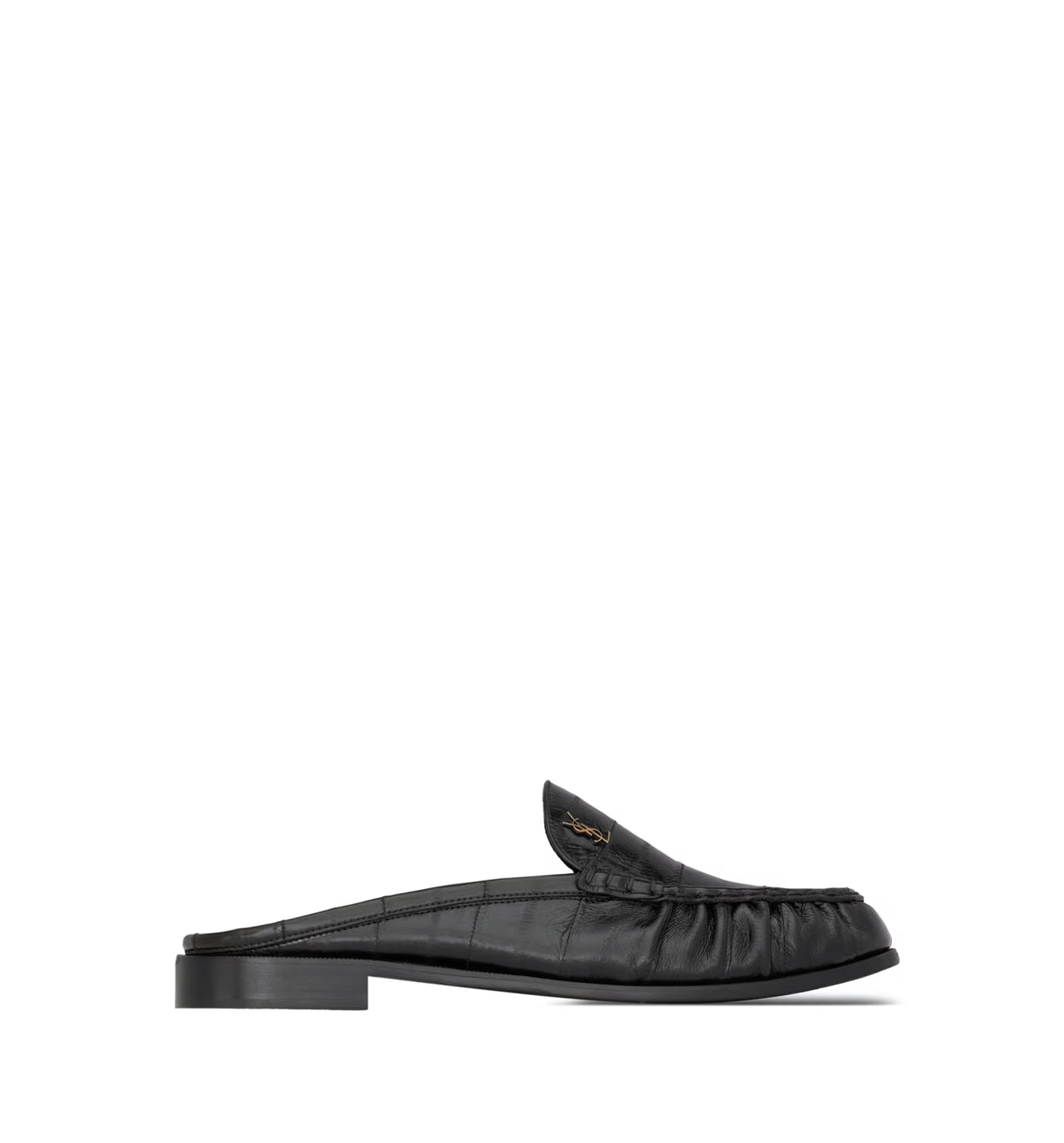 Le Loafer Mules in Eel