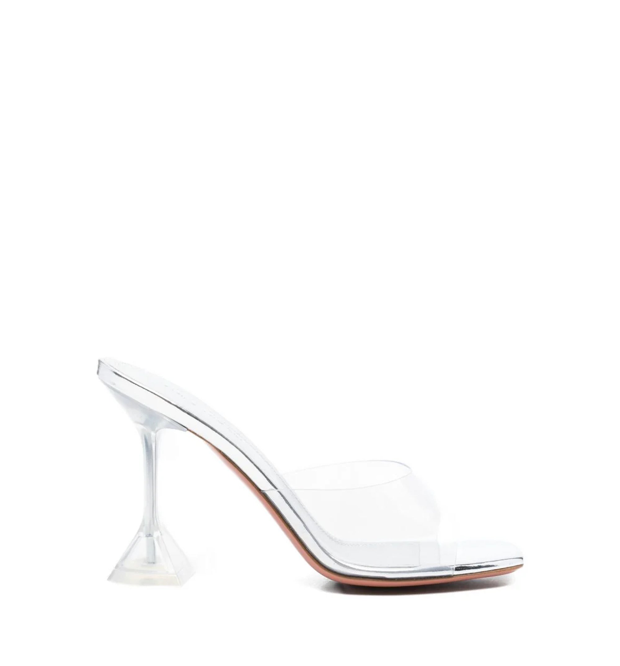 Lupita Glass Slipper 70 Transparent PVC
