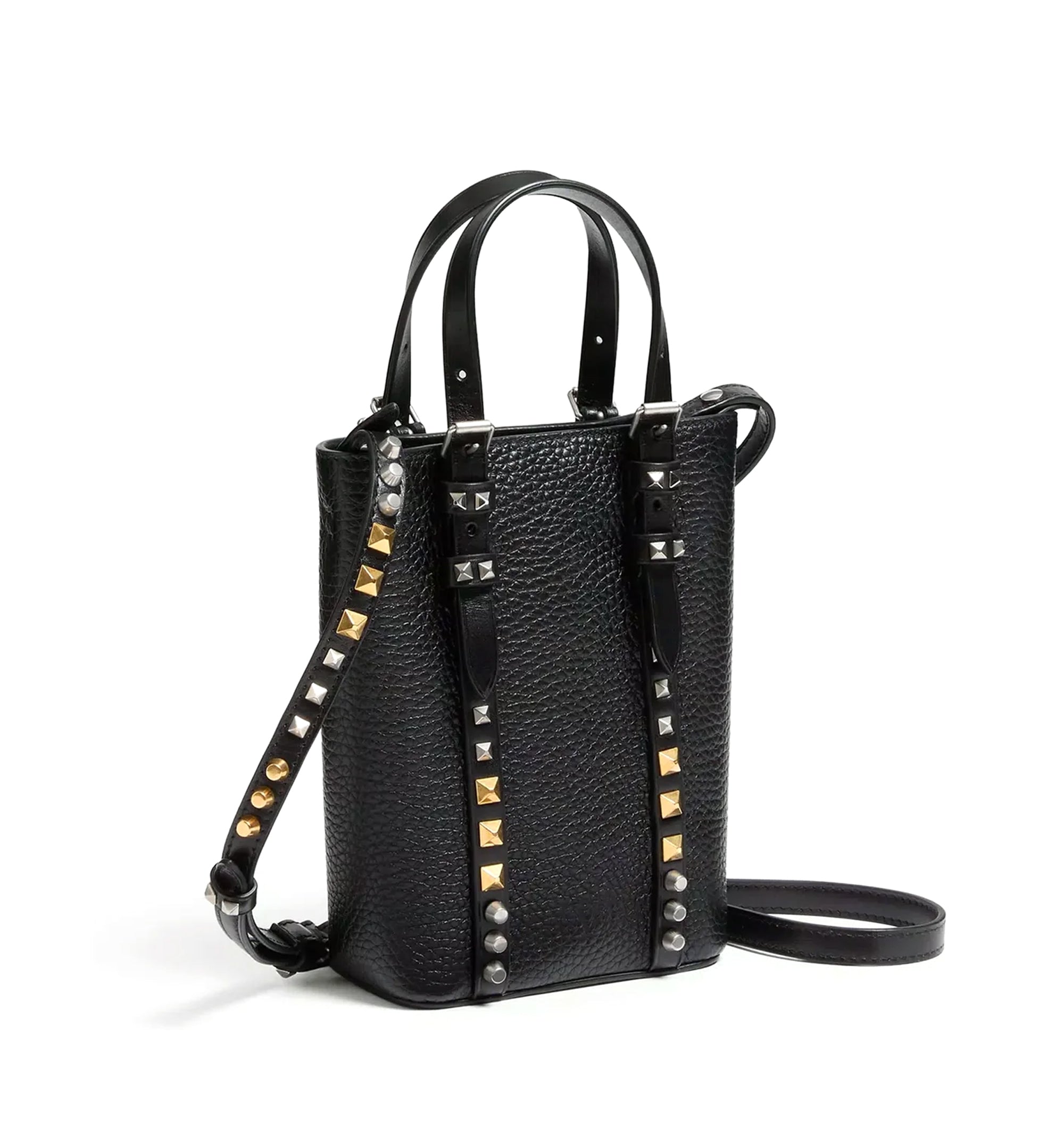 Valentino Garavani Rockstud Grainy Calfskin Mini Bag
