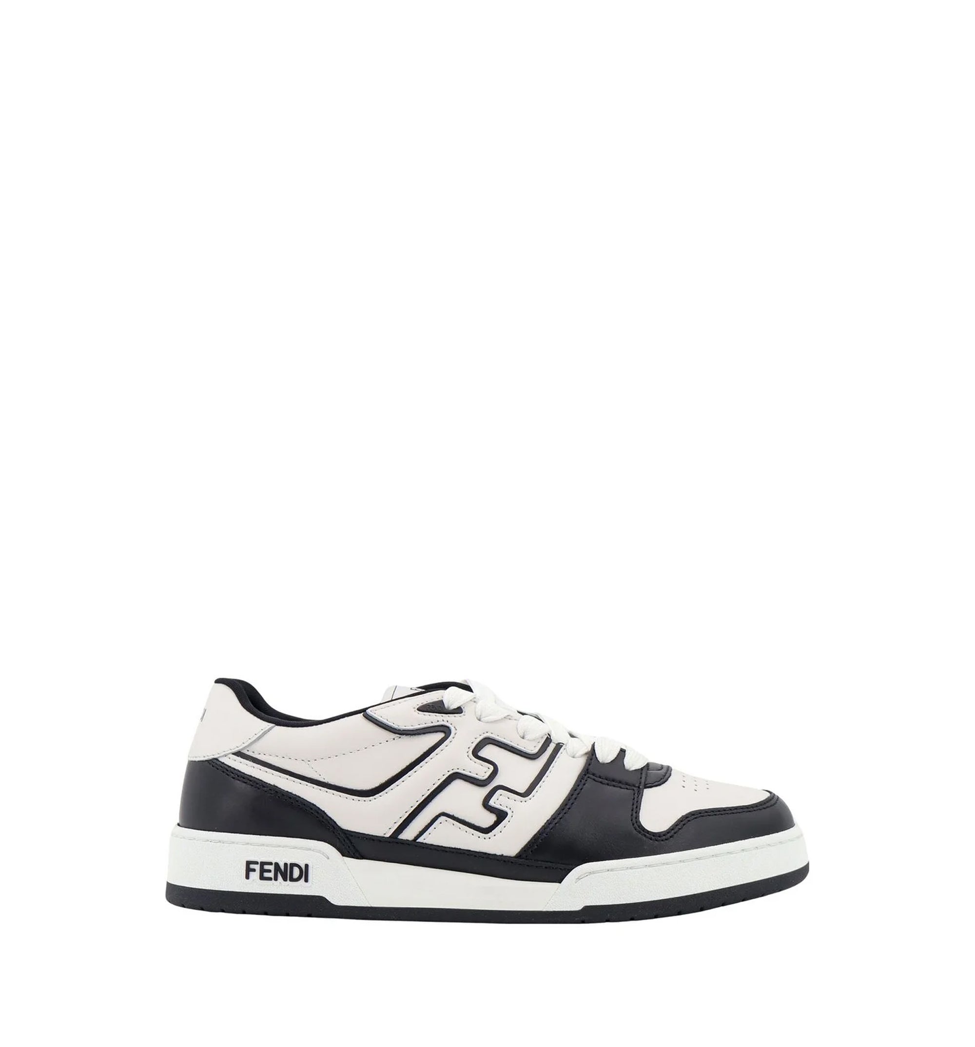 Fendi Match Panelled Low-Top Sneakers