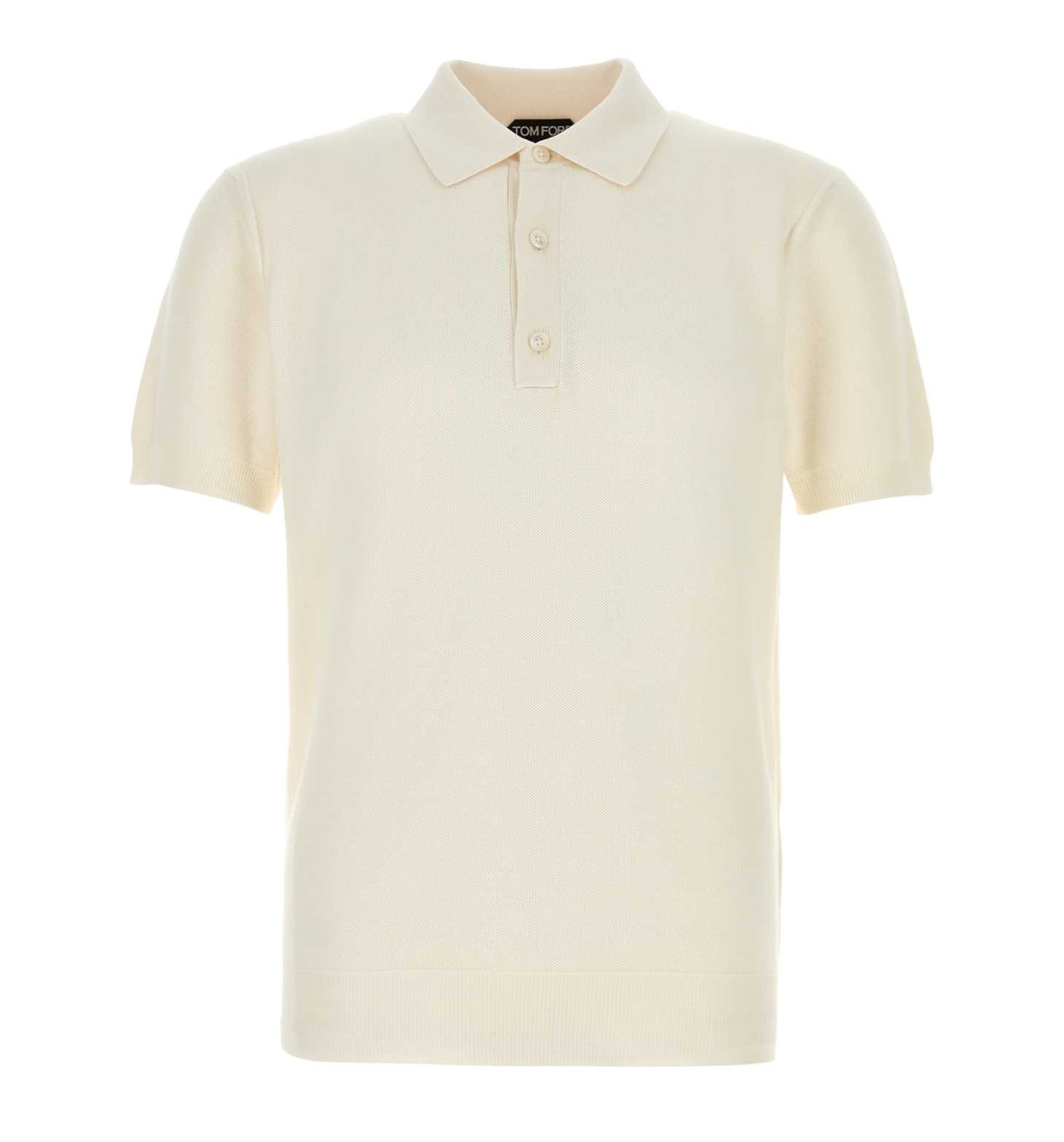 Silk-Cotton Piqué Polo Shirt