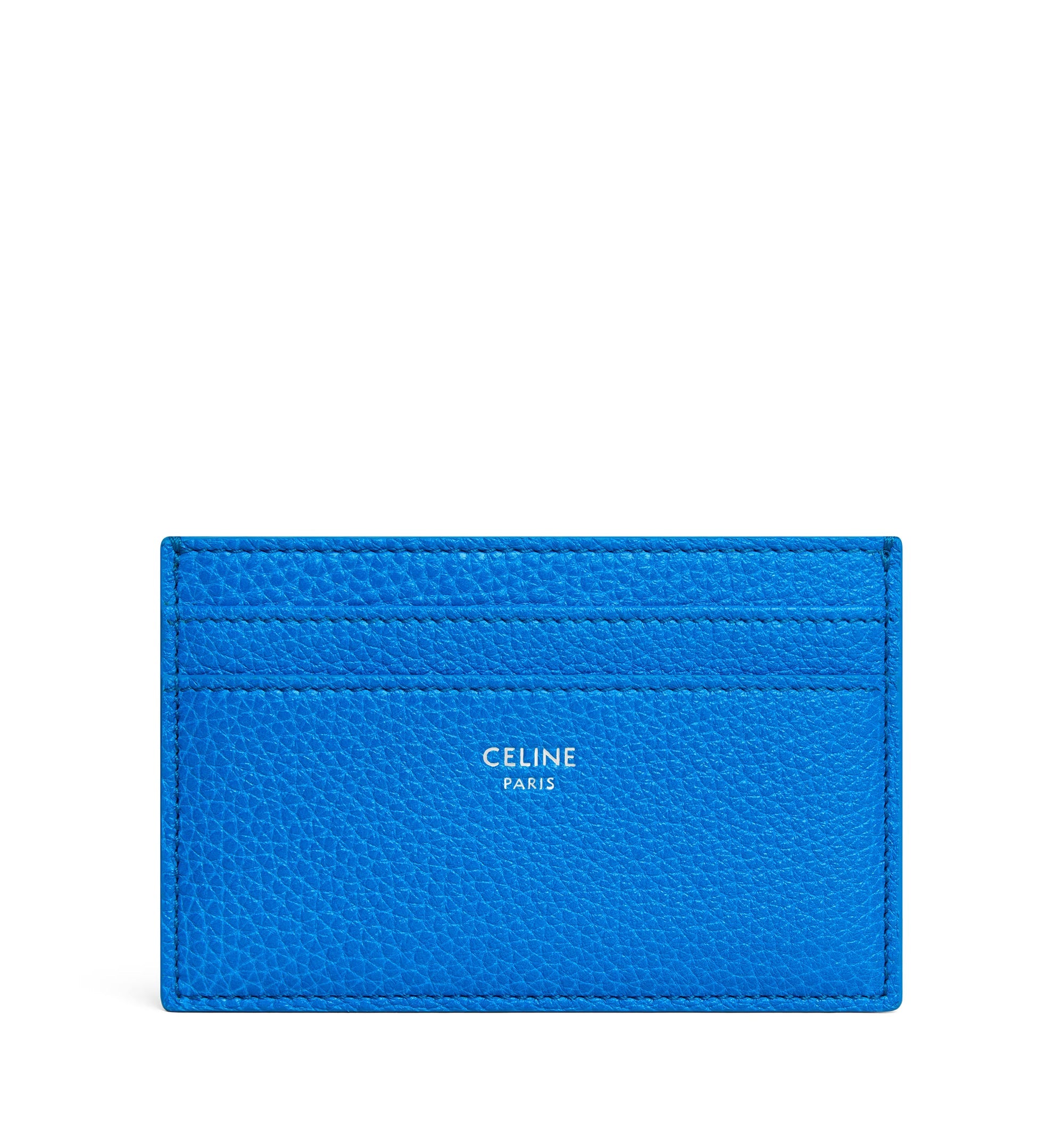 Medium Card Holder In Grained Calfskin