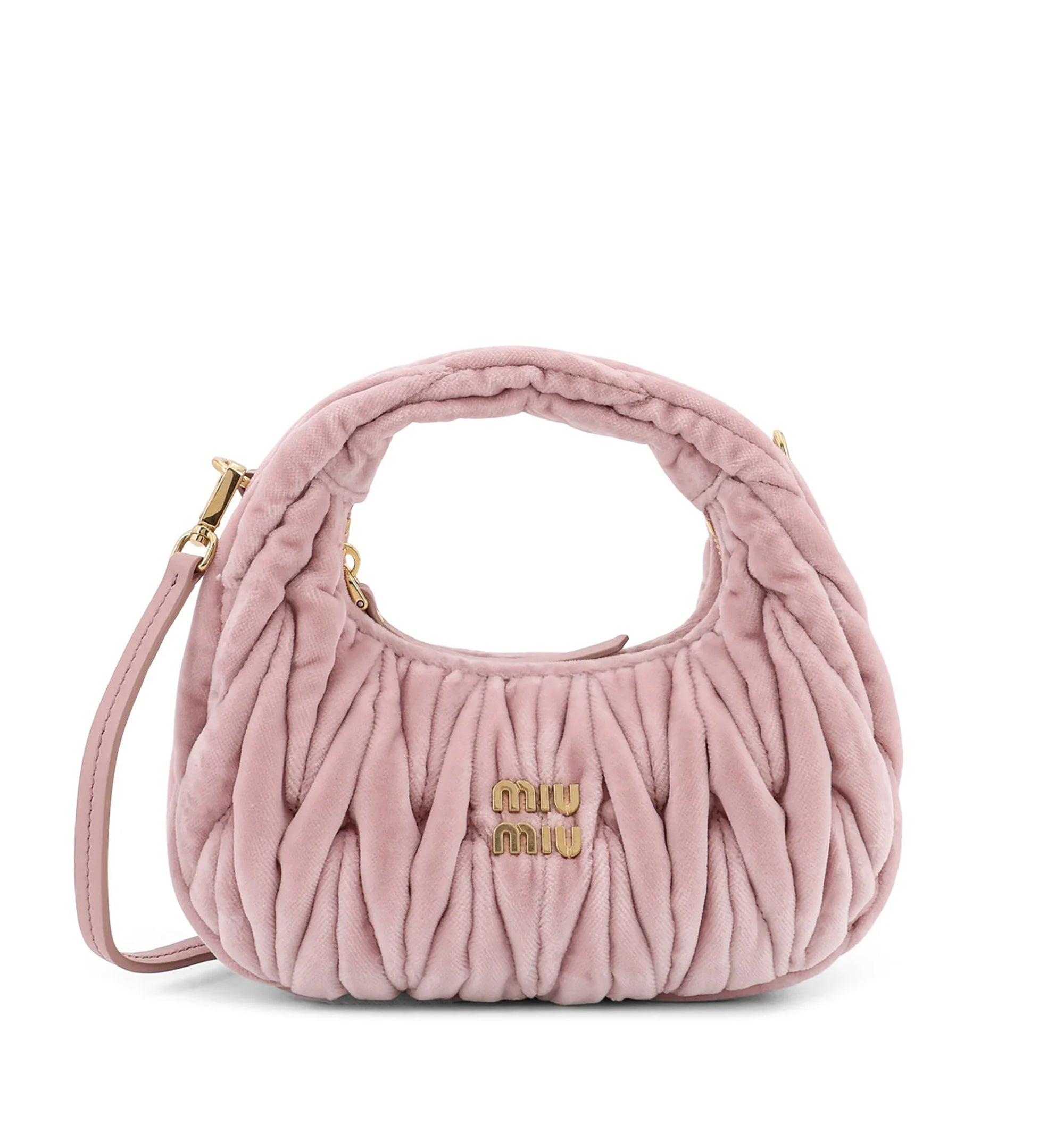 Wander Matelassé Velvet Mini Bag