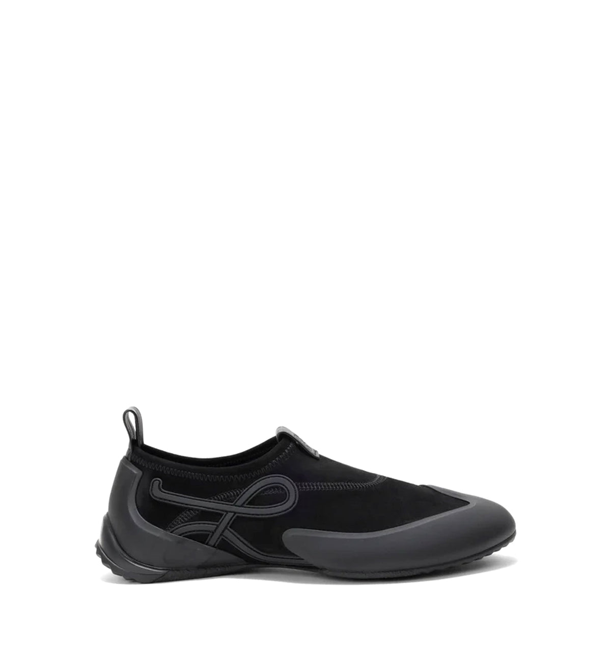 Grip Aqua shoe in stretch suede and TPU