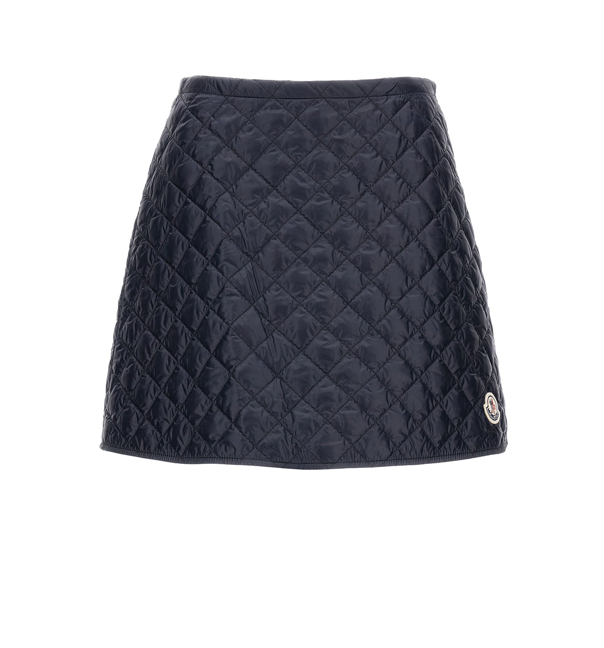 Diamond-Quilted Mini Skirt