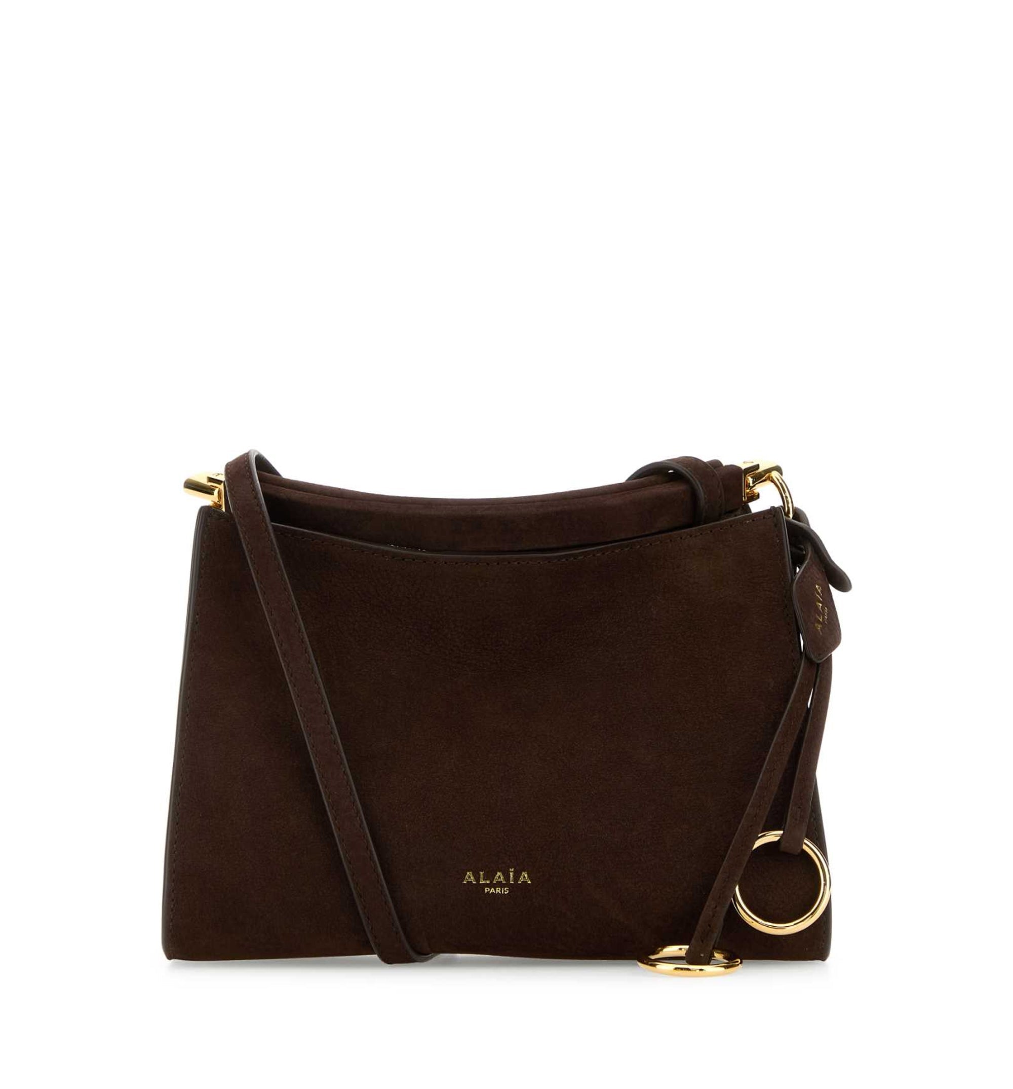 Le Click Small Square Bag In Nubuck
