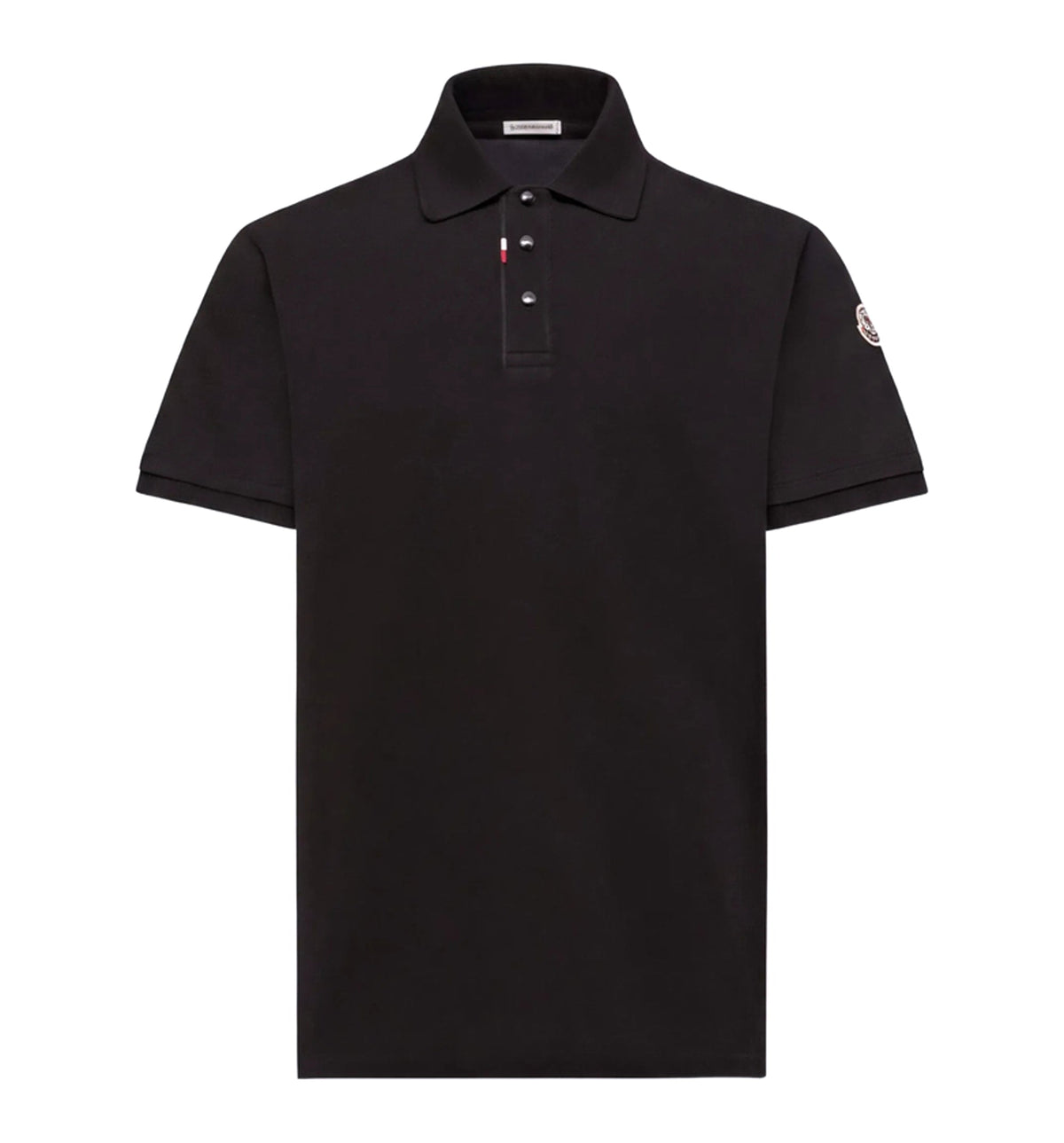 Logo Patch Cotton Piquet Polo Shirt