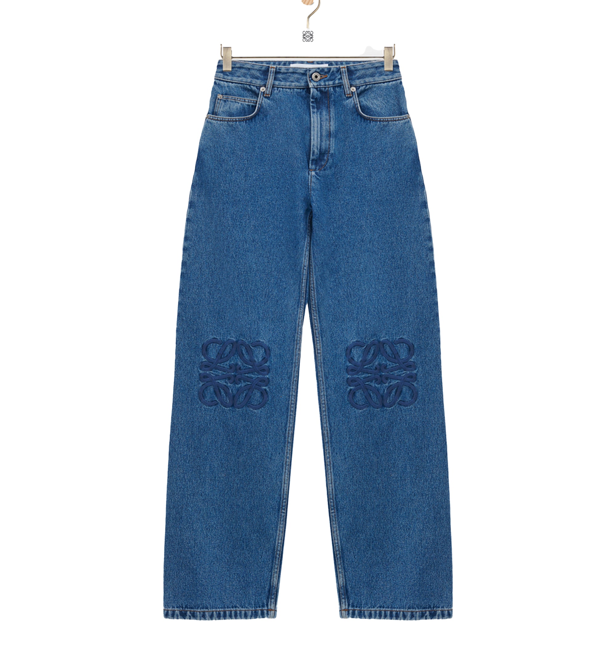 Anagram Baggy Jeans in Denim
