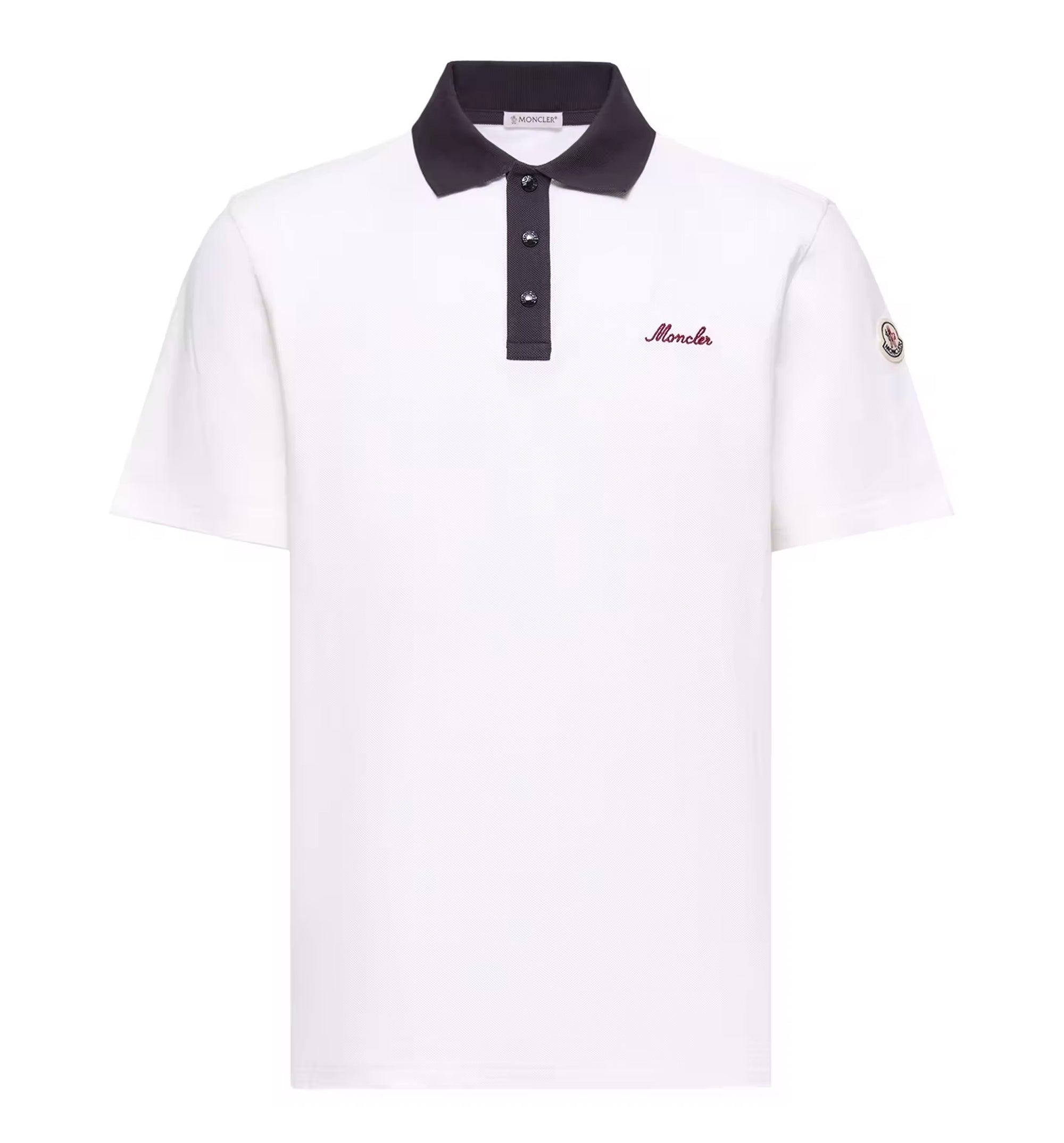 Embroidered Logo Cotton Piquet Polo Shirt