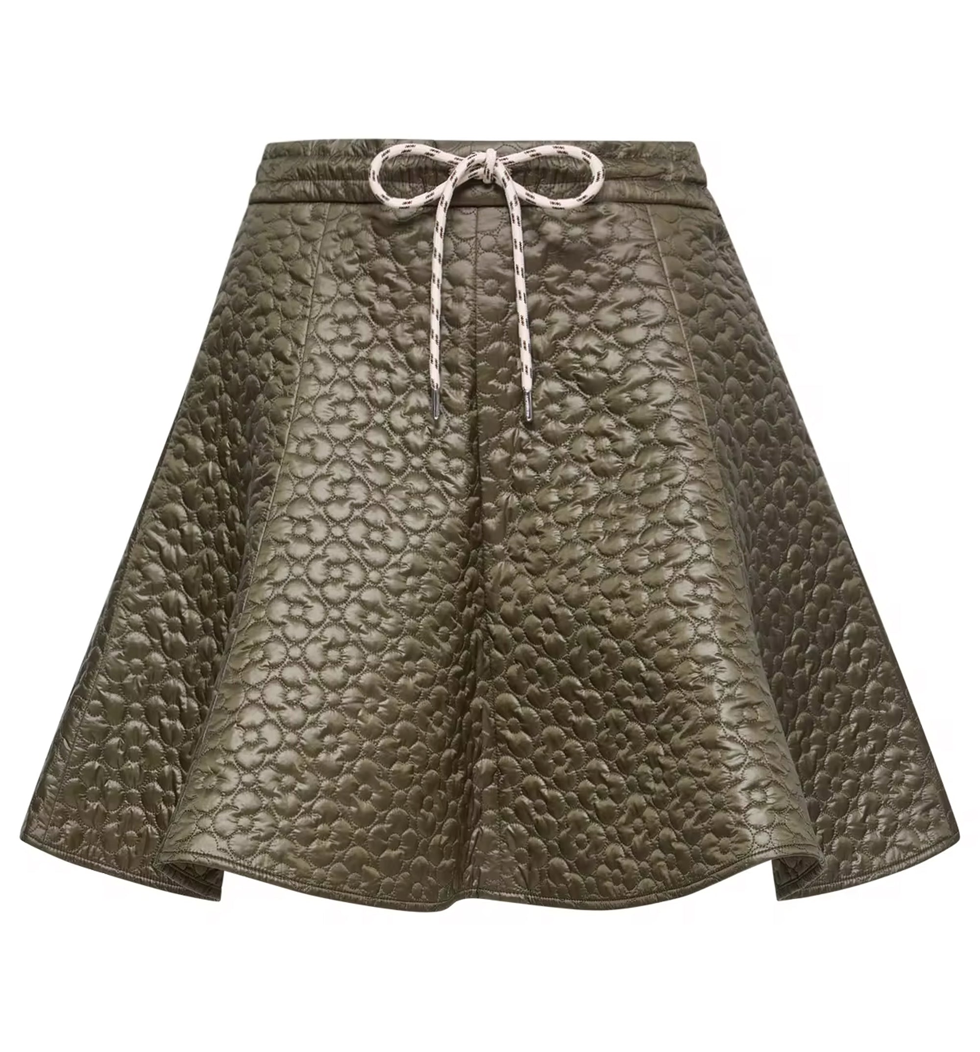 Quilted Nylon Skirt