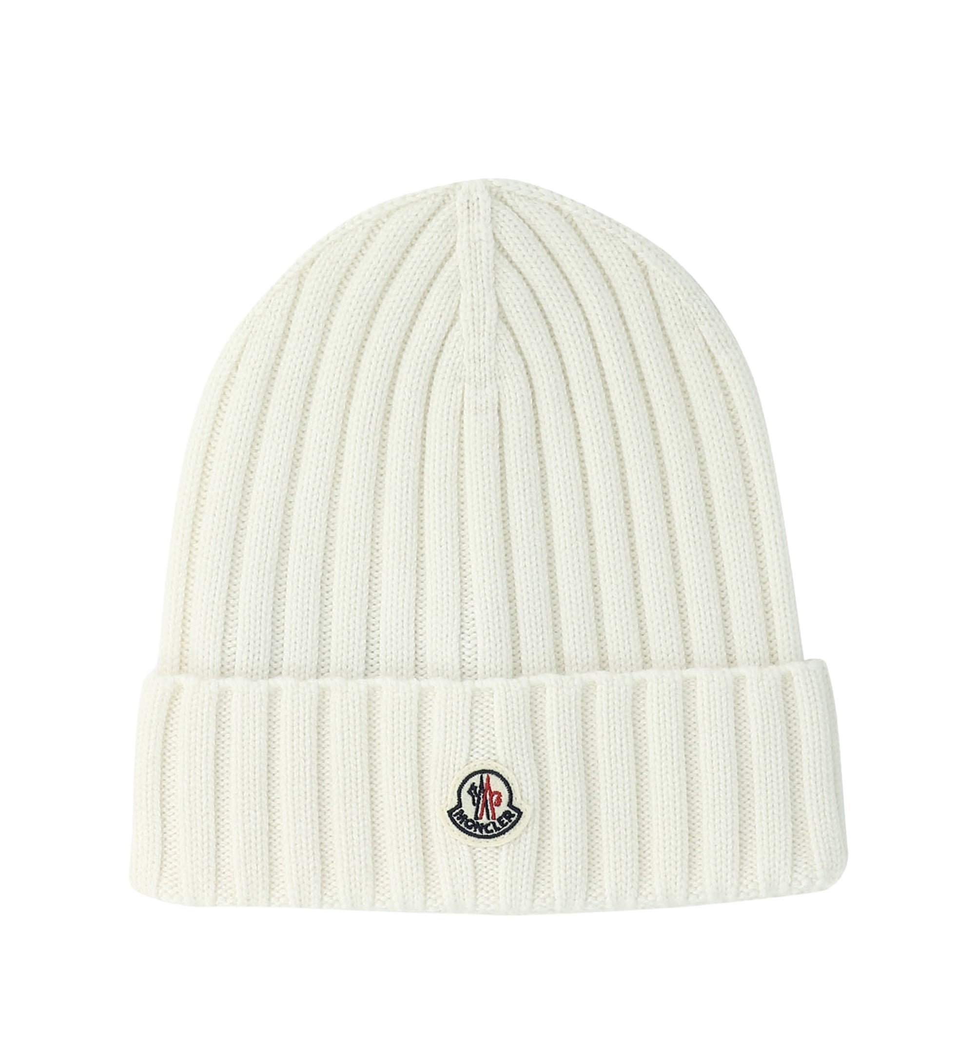 Wool beanie with logo