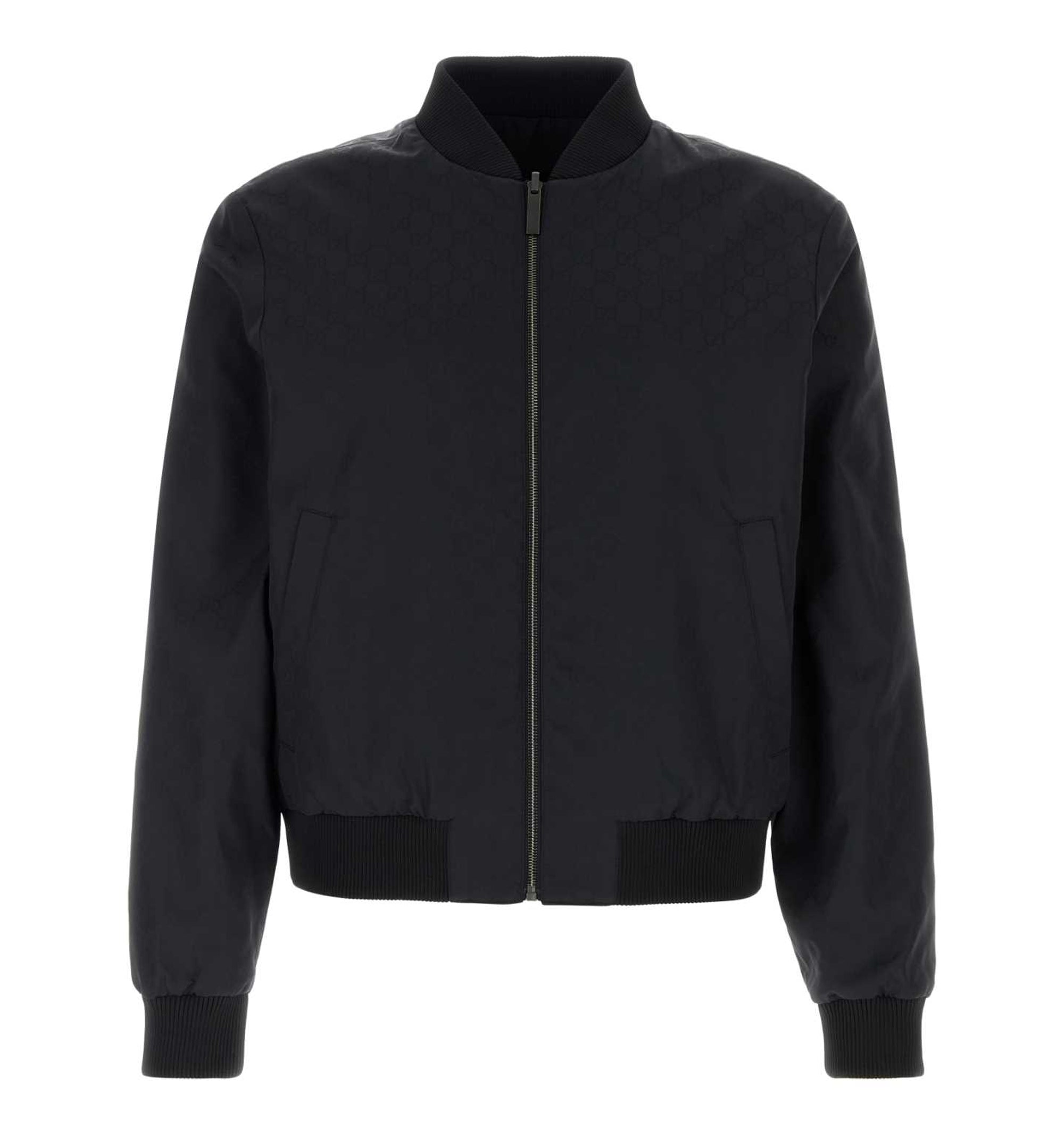 Reversible Light Silk Faille Zip Jacket