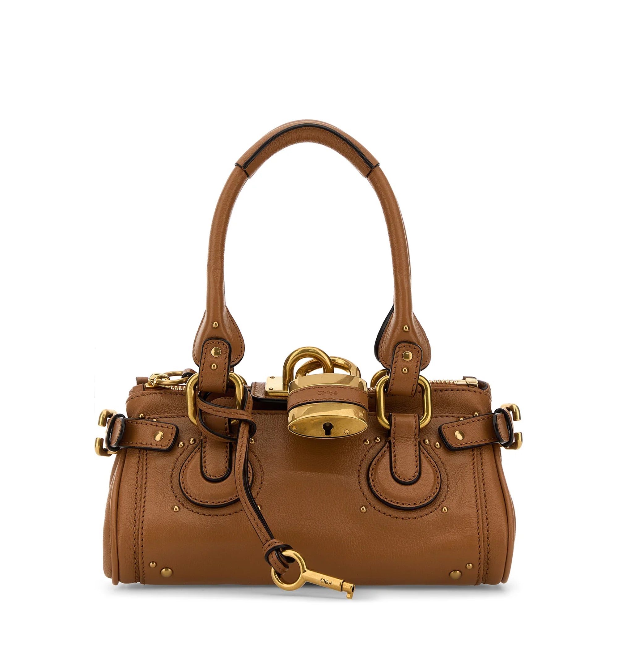 Small Paddington Bag In Grained Leather