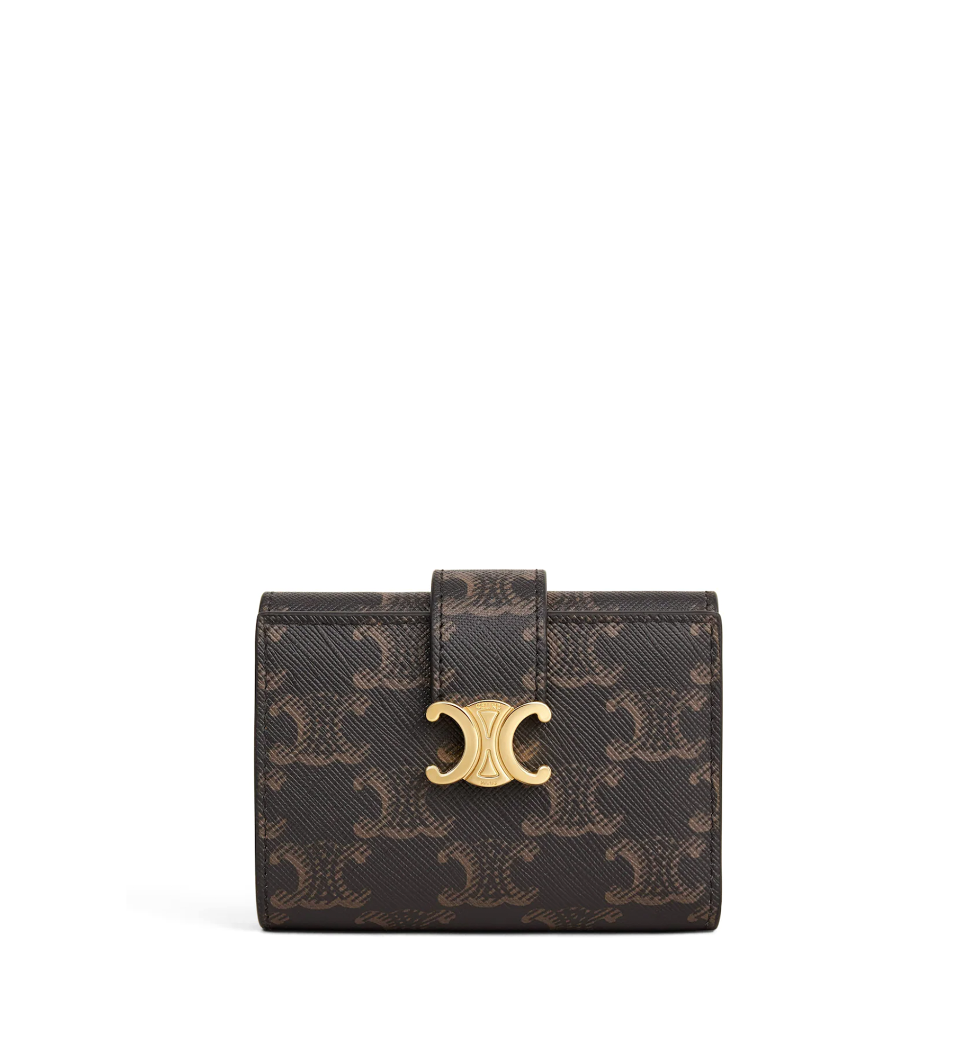 Fine Strap Wallet Nino in Triomphe Canvas