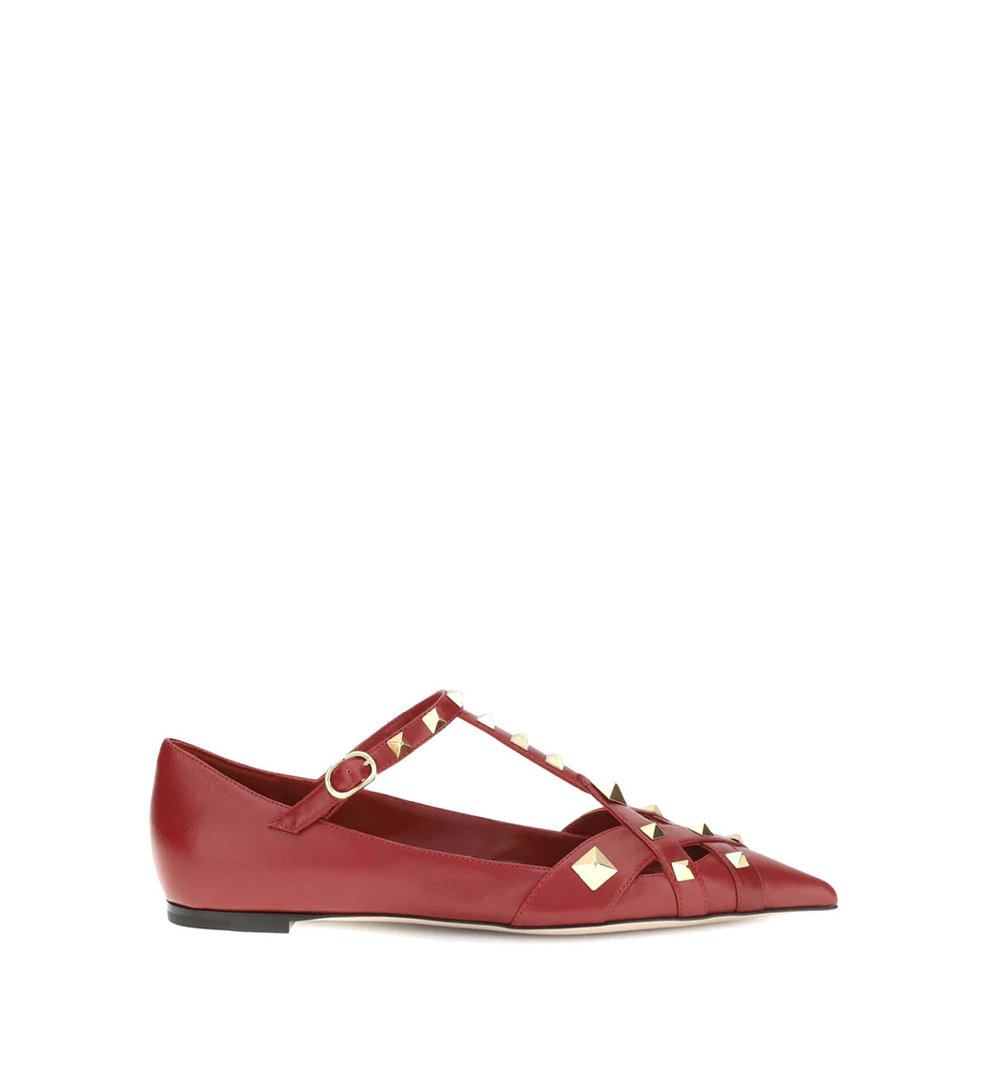 Studdy Ballerinas in kidskin