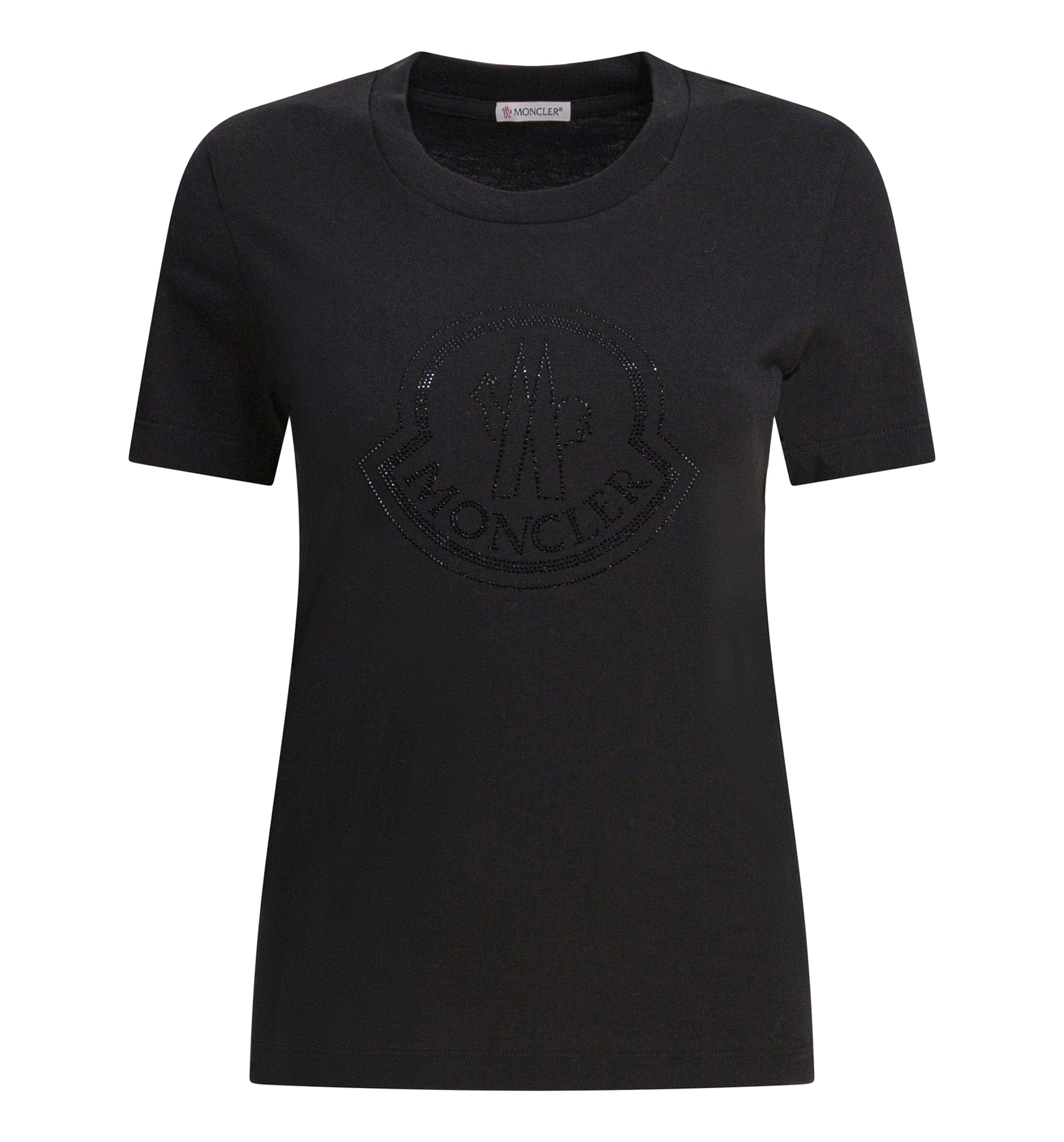Crystal Logo Cotton T-Shirt