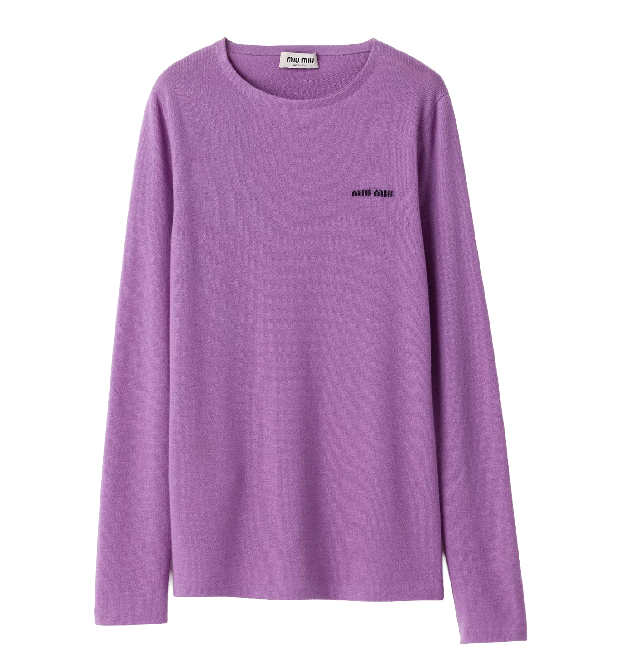 Cashmere And Silk Crew-Neck Sweater