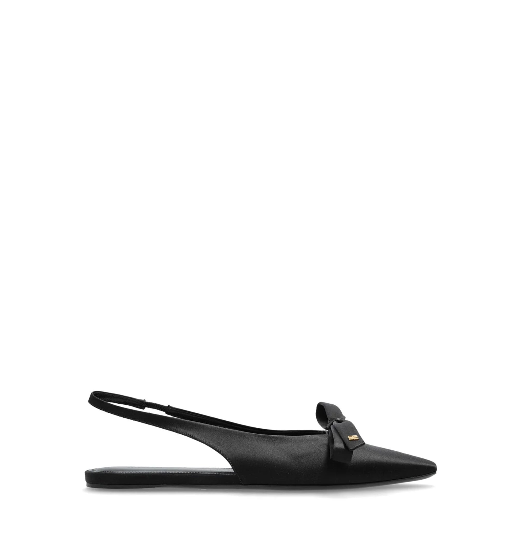 Nano Bow Slingback Flats