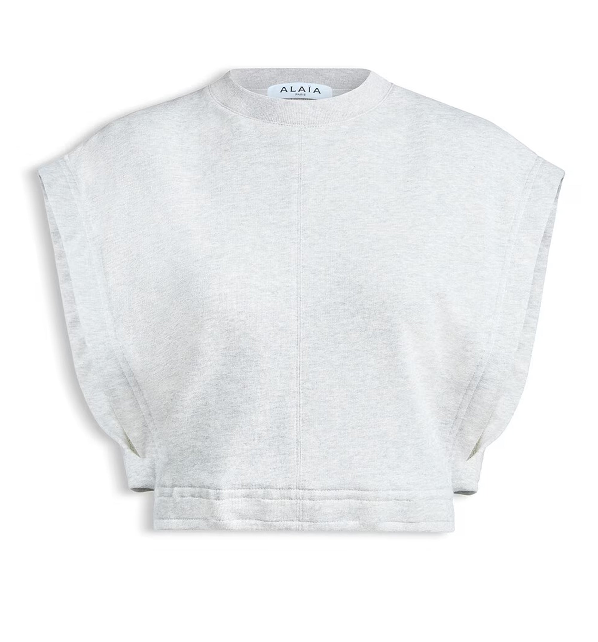 Fleece Jersey Crop Top