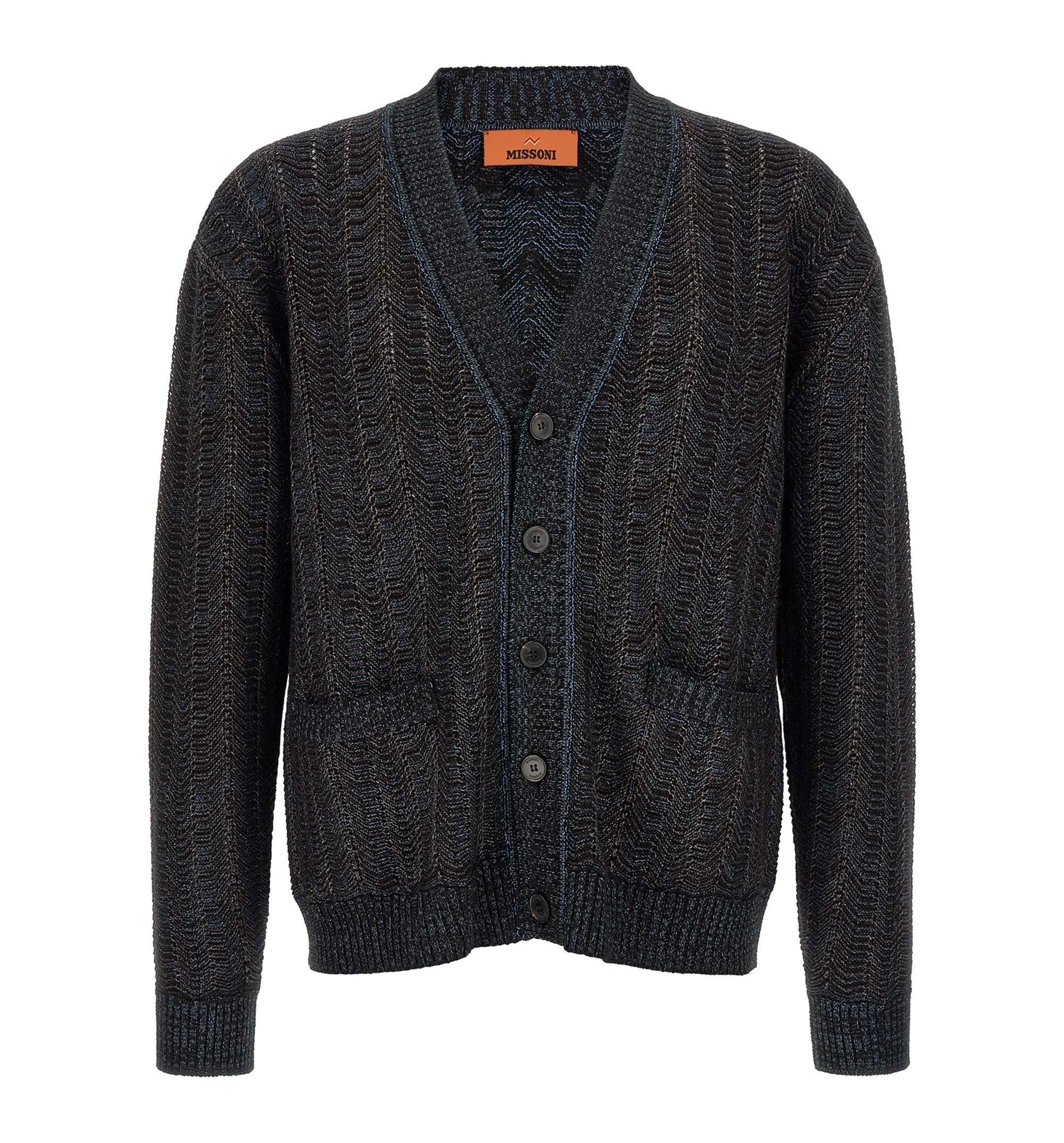 Greek pattern cardigan