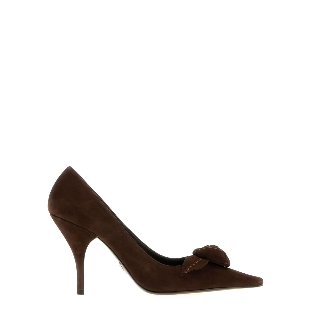 Decollete Bow-Detailed Pumps
