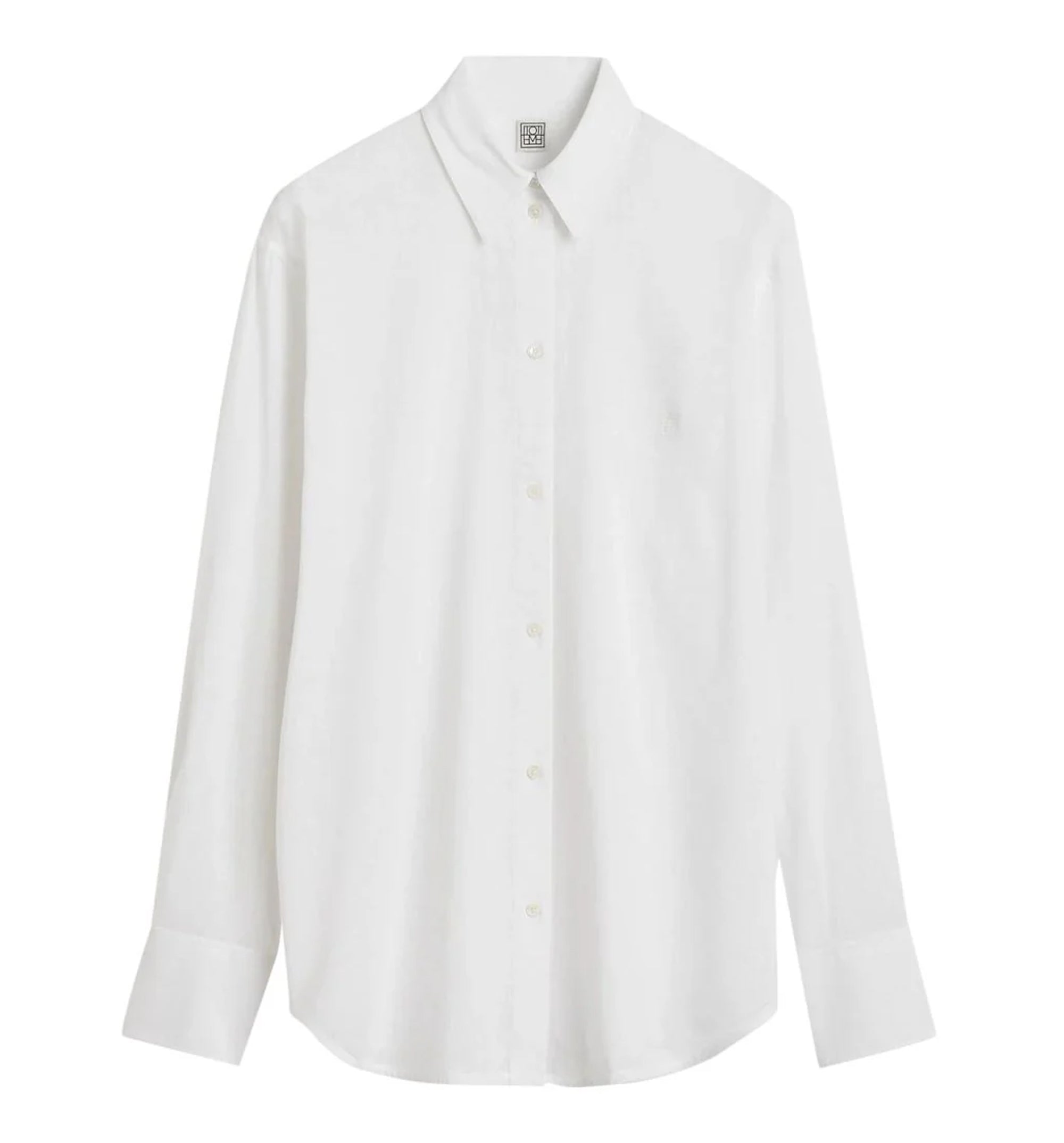 Linen And Cotton Blend Top
