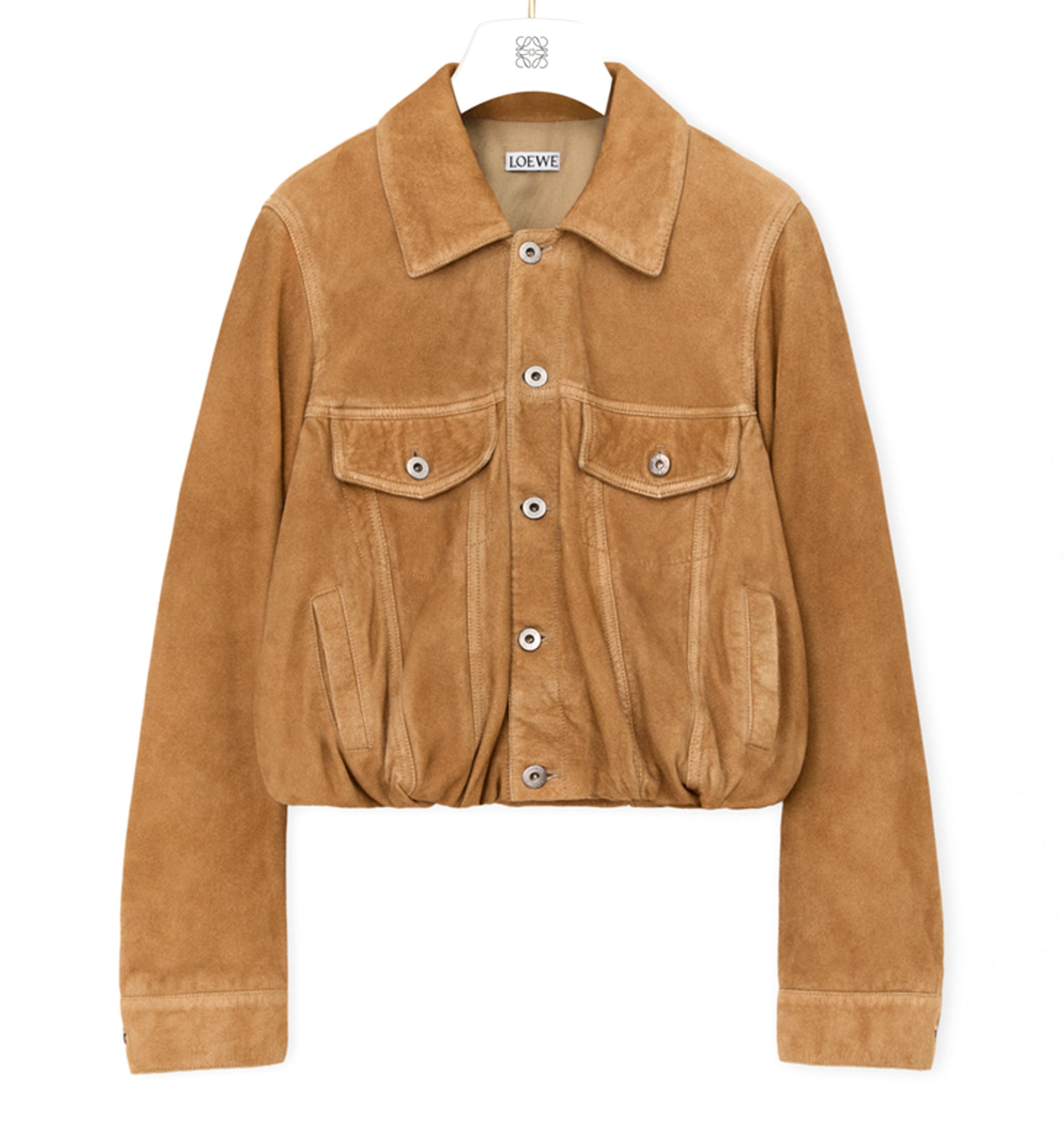 Jacket In Suede Goatskin