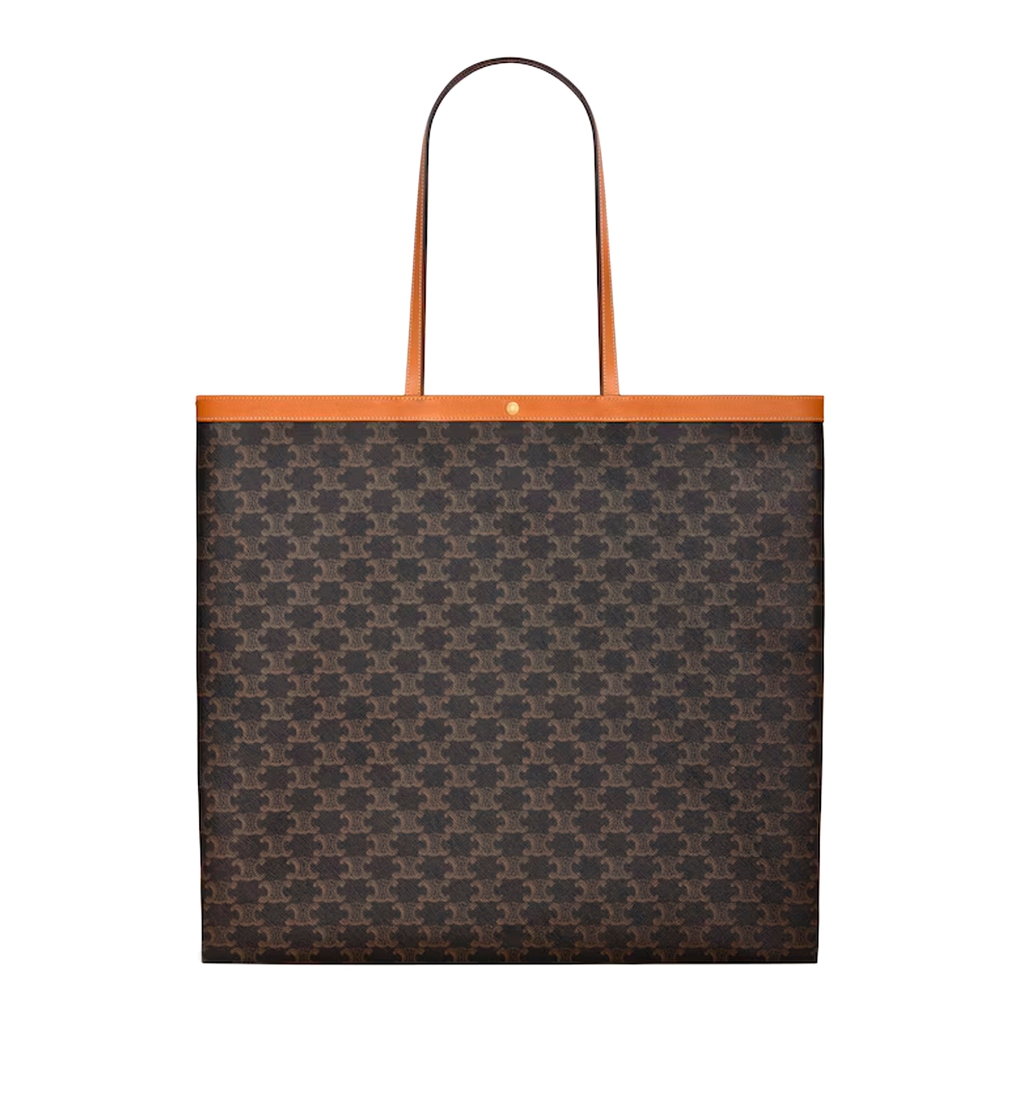 Large Flat Shopper In Triomphe Canvas