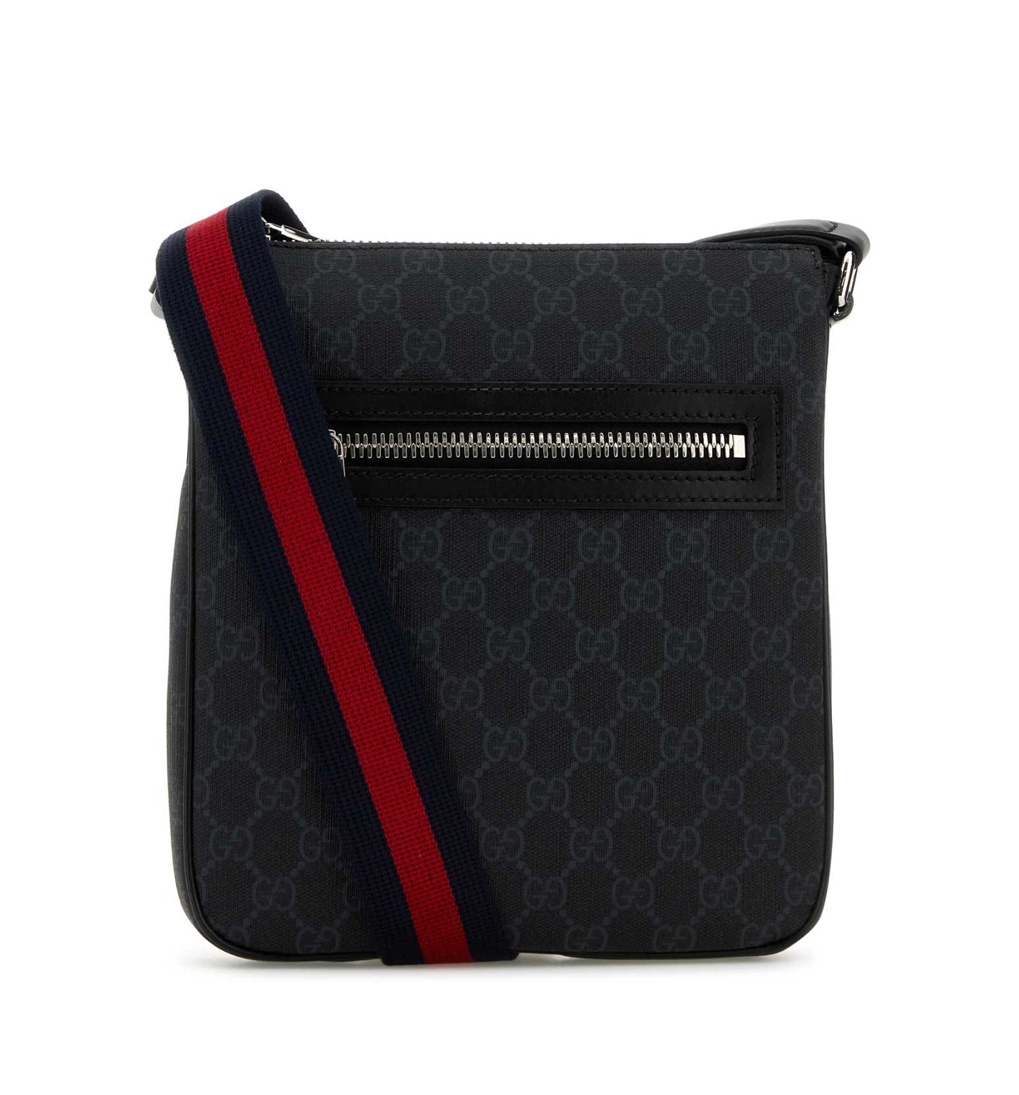 GG Black Small Messenger Bag