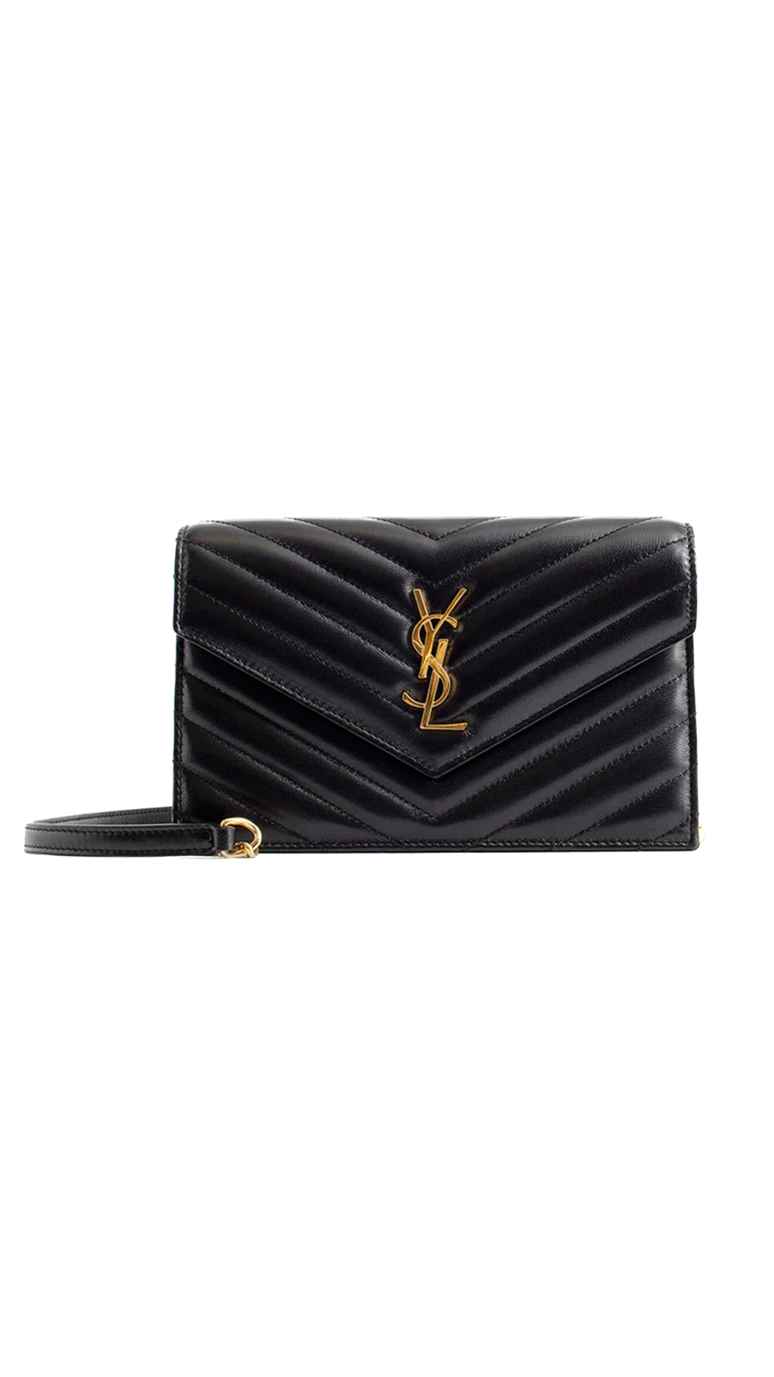 Cassandre Envelope Chain Wallet in Lambskin