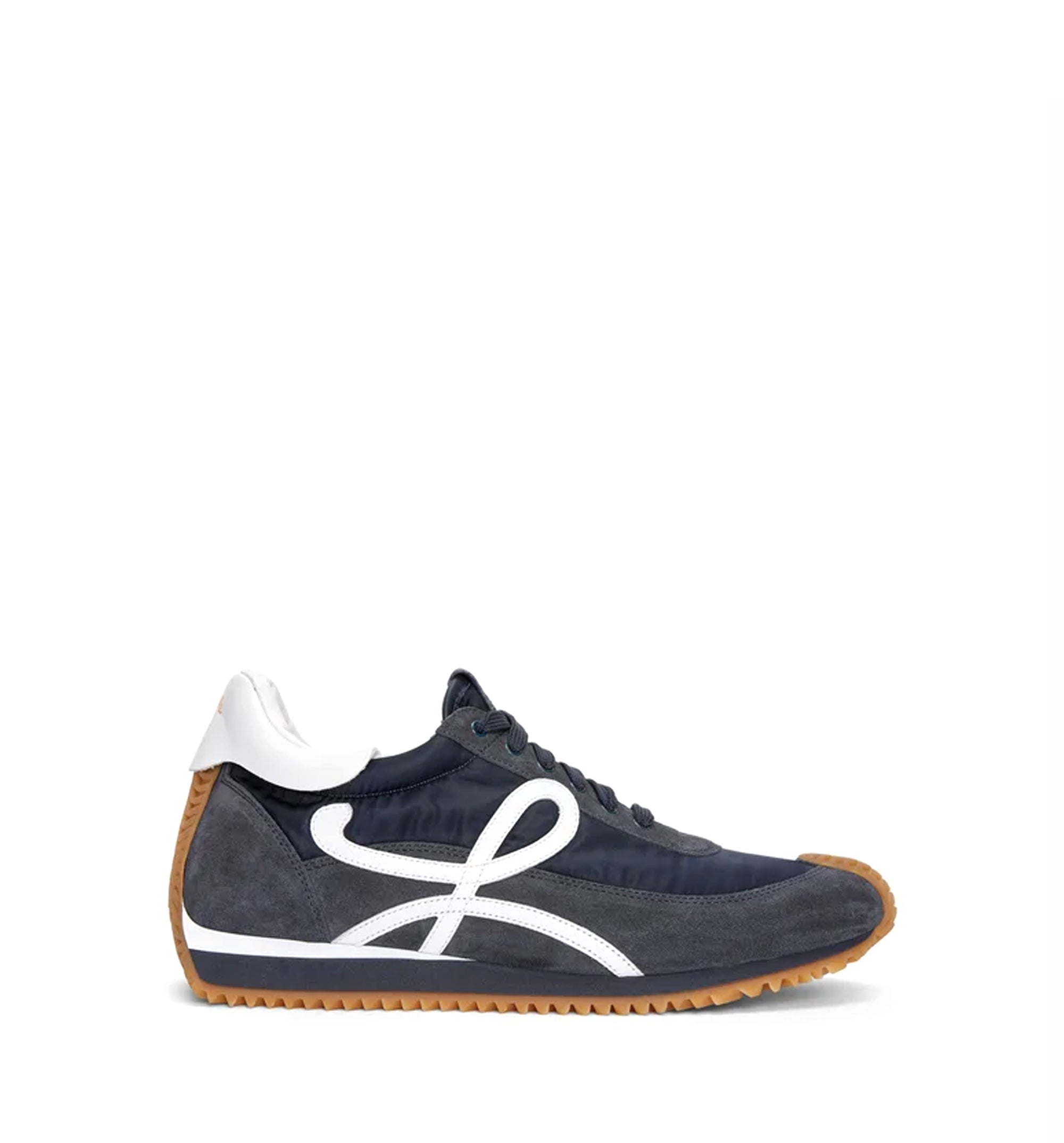 Flow Runner In Nylon And Suede