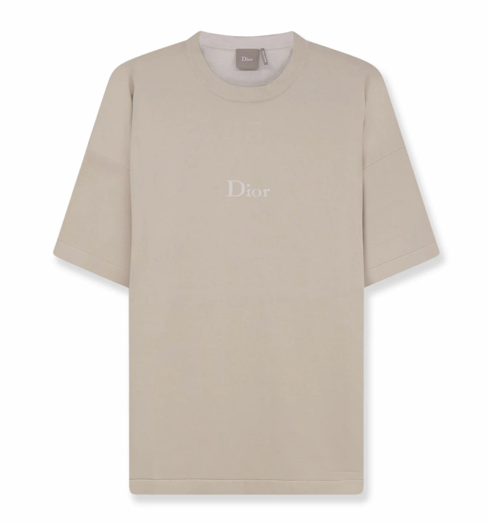 T-Shirt with Dior Signature, Oversized Fit