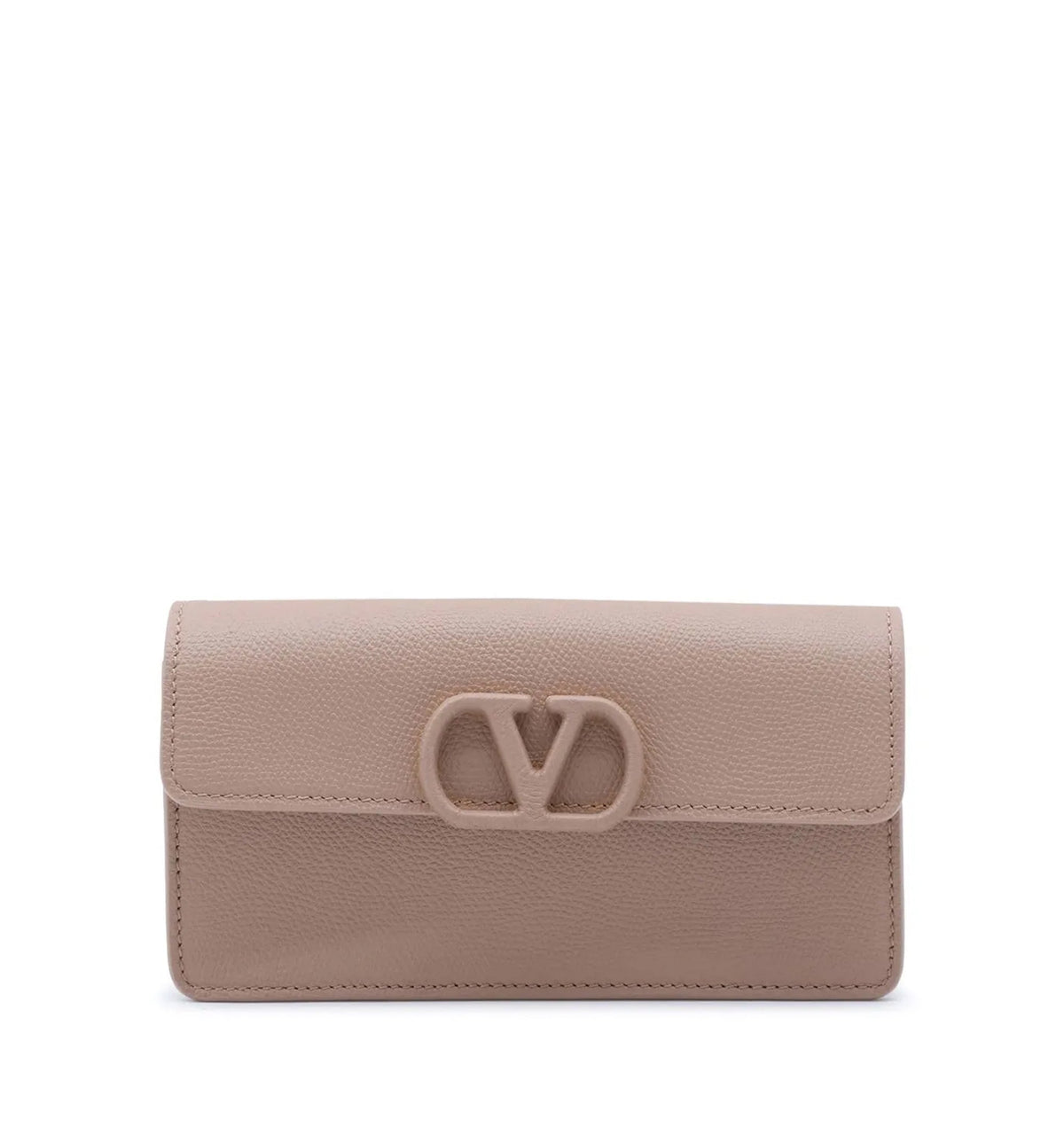 VLogo Signature Foldover Top Wallet