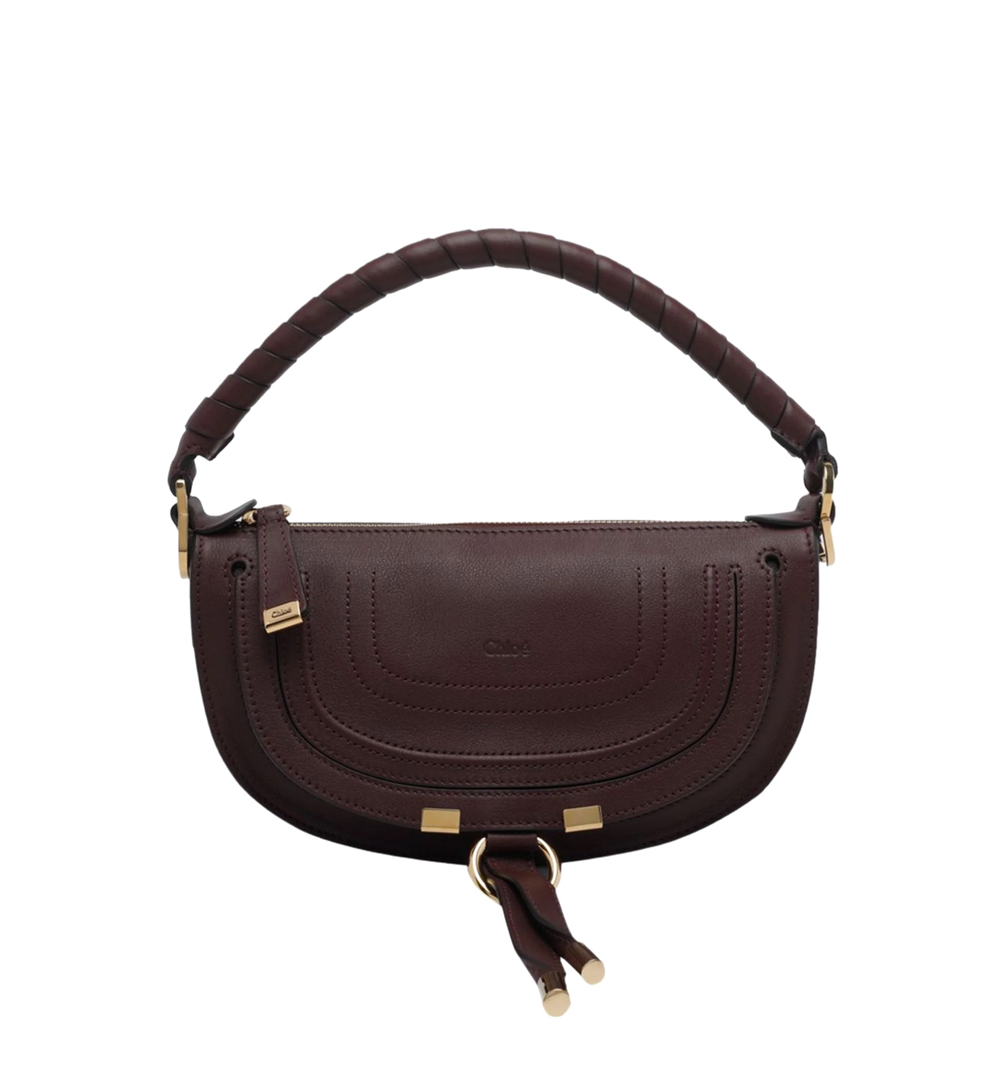 Mini Marcie shoulder bag in soft leather