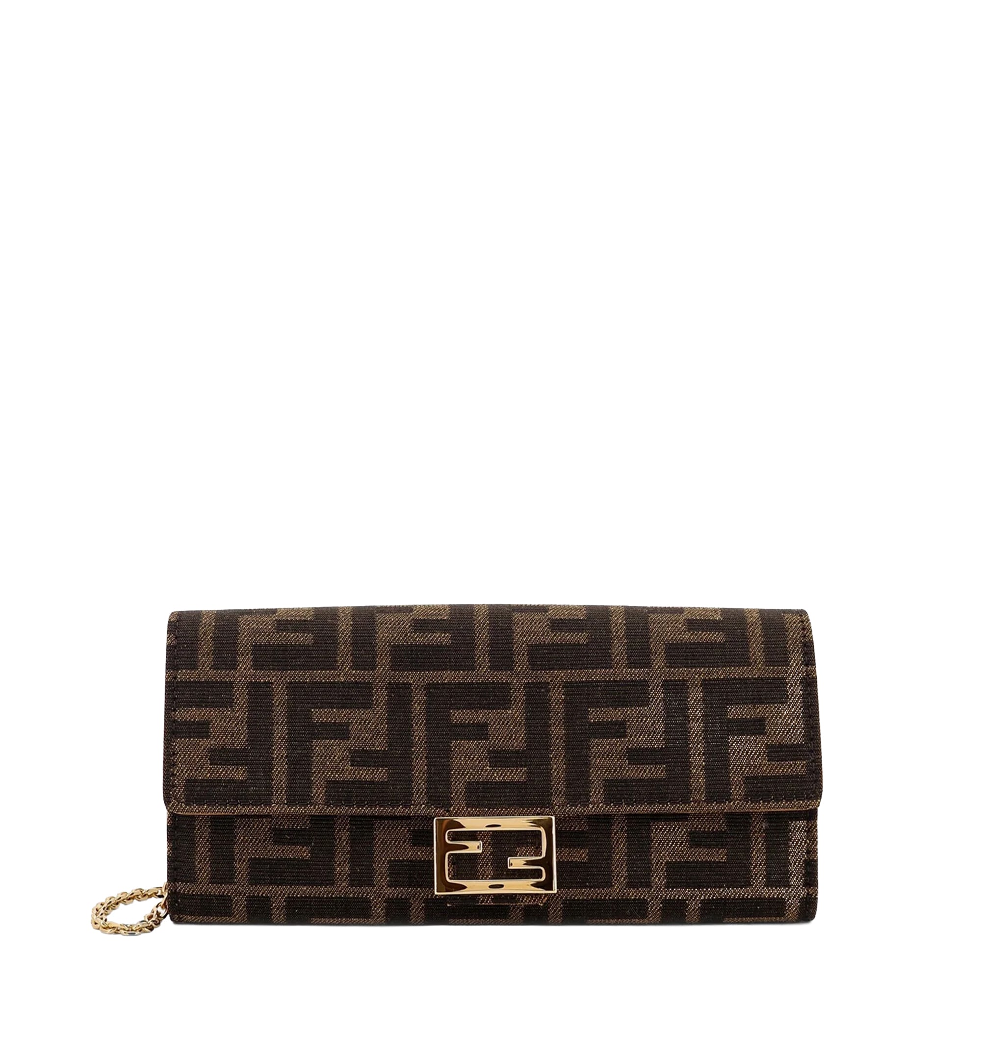 Baguette Continental Wallet With Chain